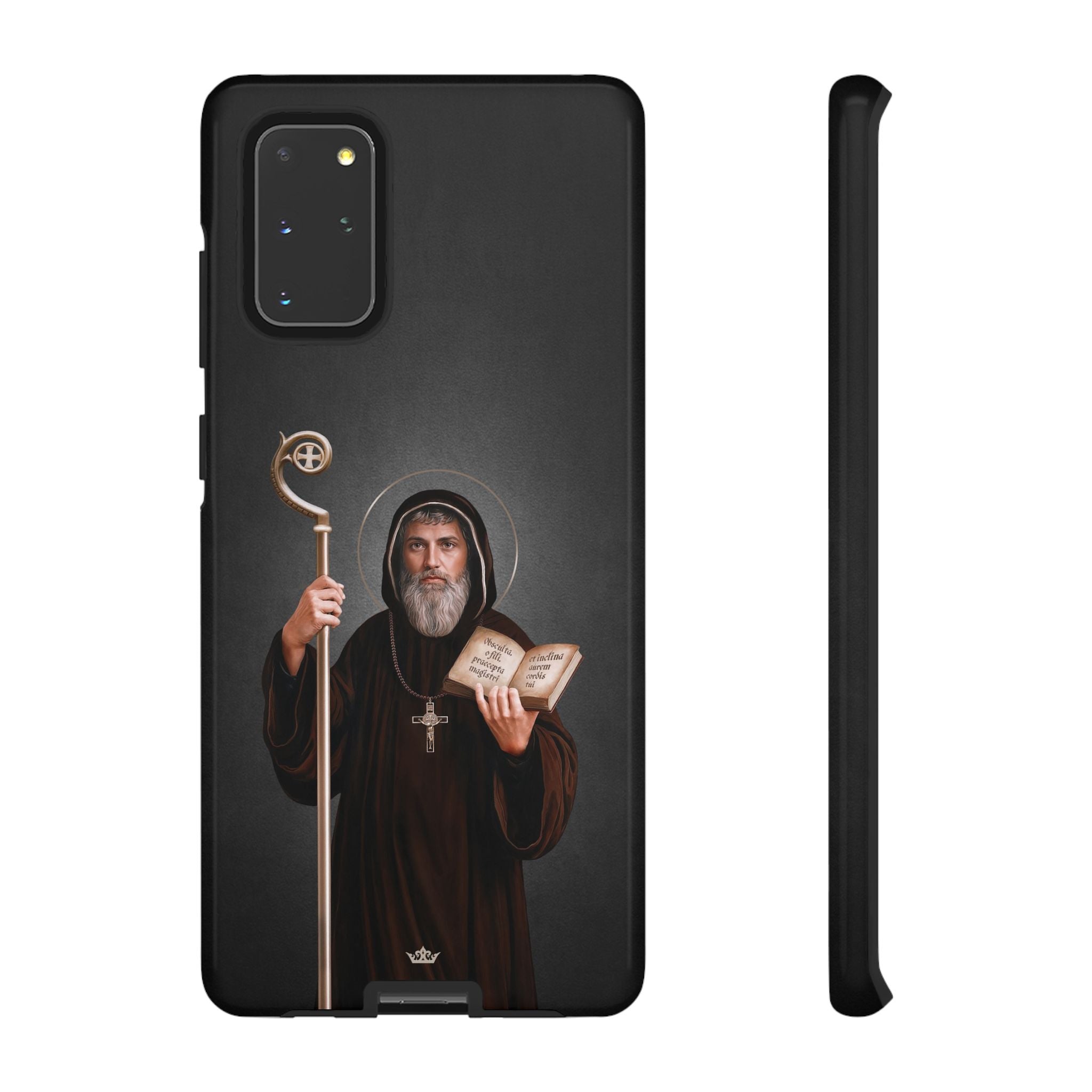 St. Benedict Hard Phone Case (Dark)