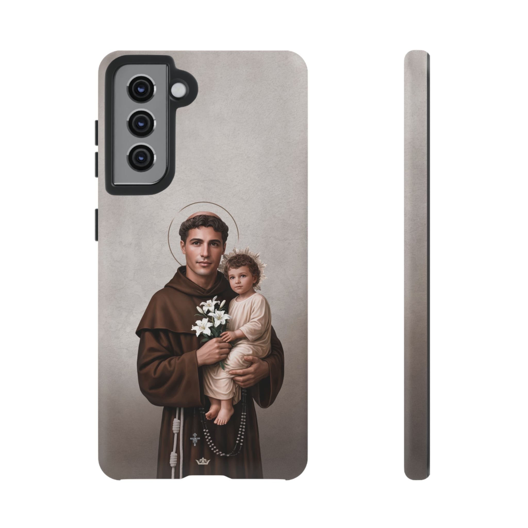 St. Anthony of Padua Hard Phone Case (Light) Copyright VENXARA