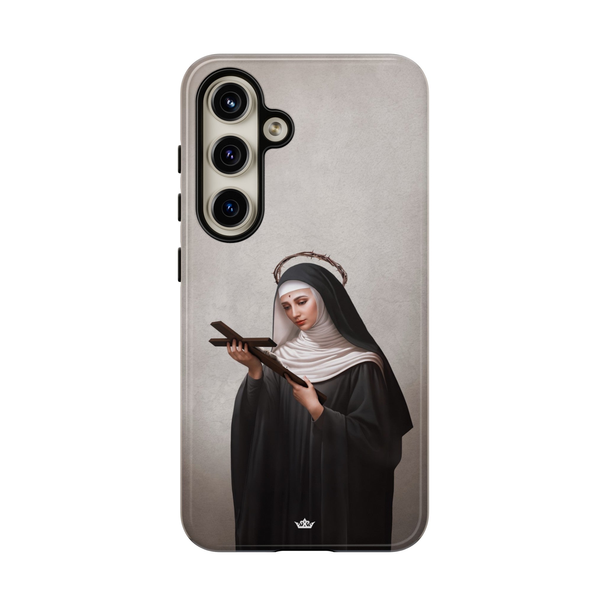 St. Rita of Cascia Hard Phone Case (Light)