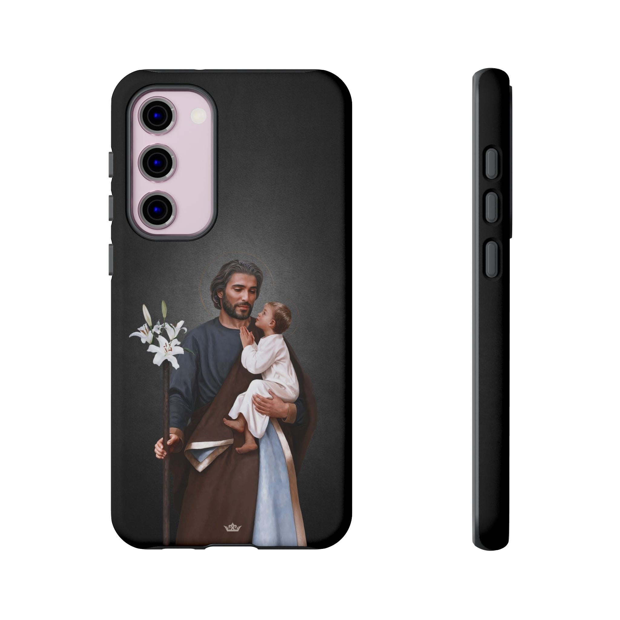 St. Joseph Hard Phone Case (Dark) Copyright VENXARA