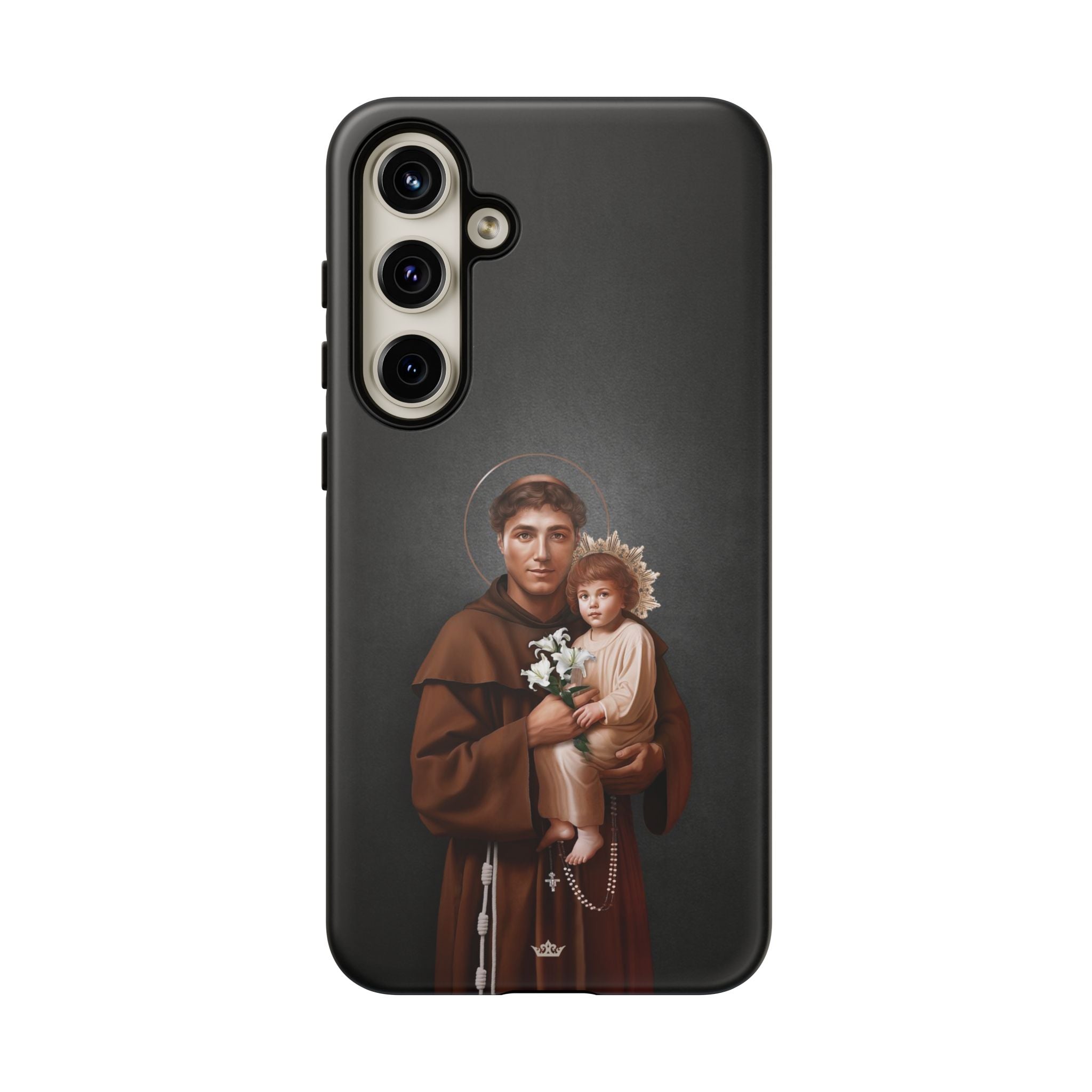 St. Anthony of Padua Hard Phone Case (Dark)
