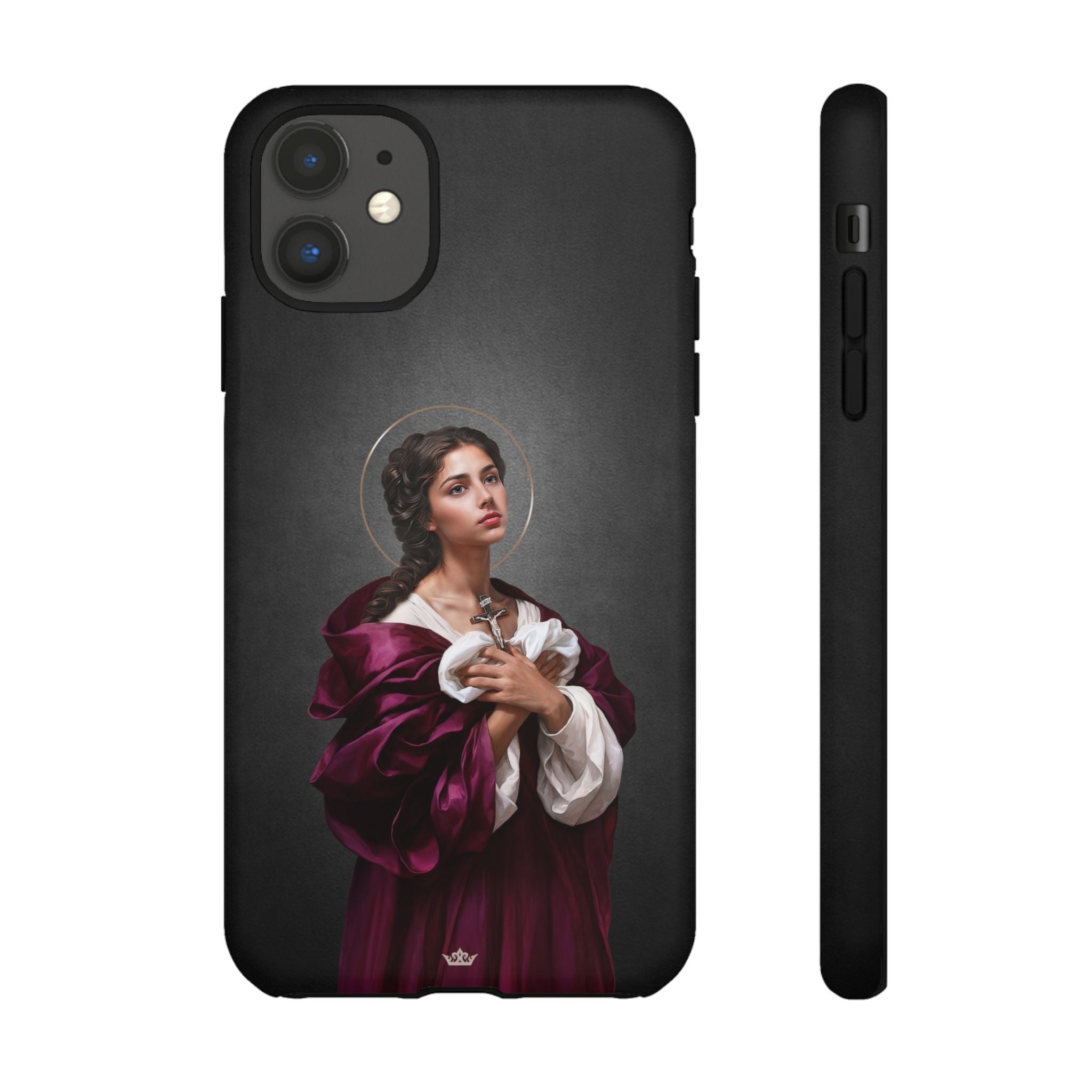 St. Agatha Hard Phone Case (Dark)