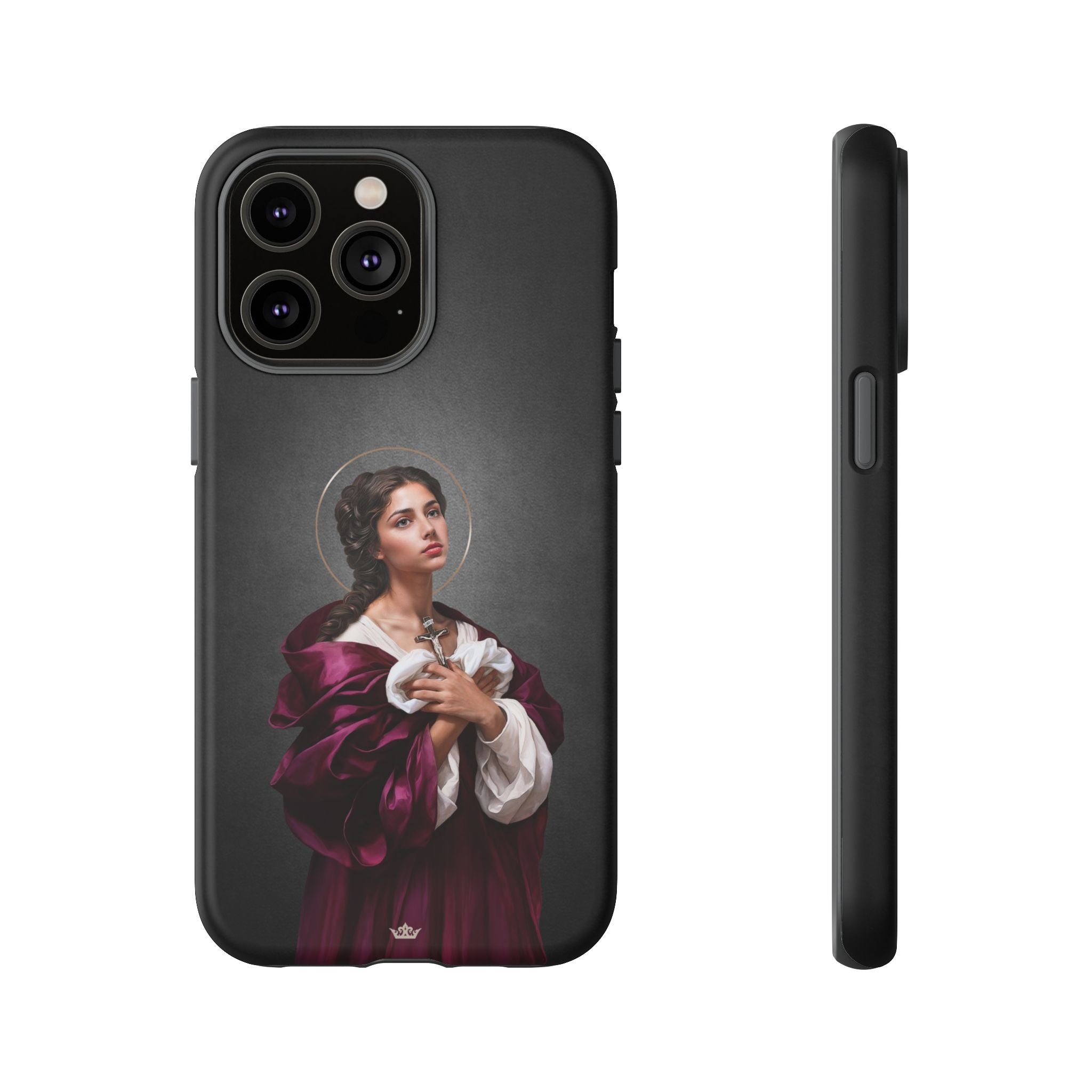 St. Agatha Hard Phone Case (Dark)