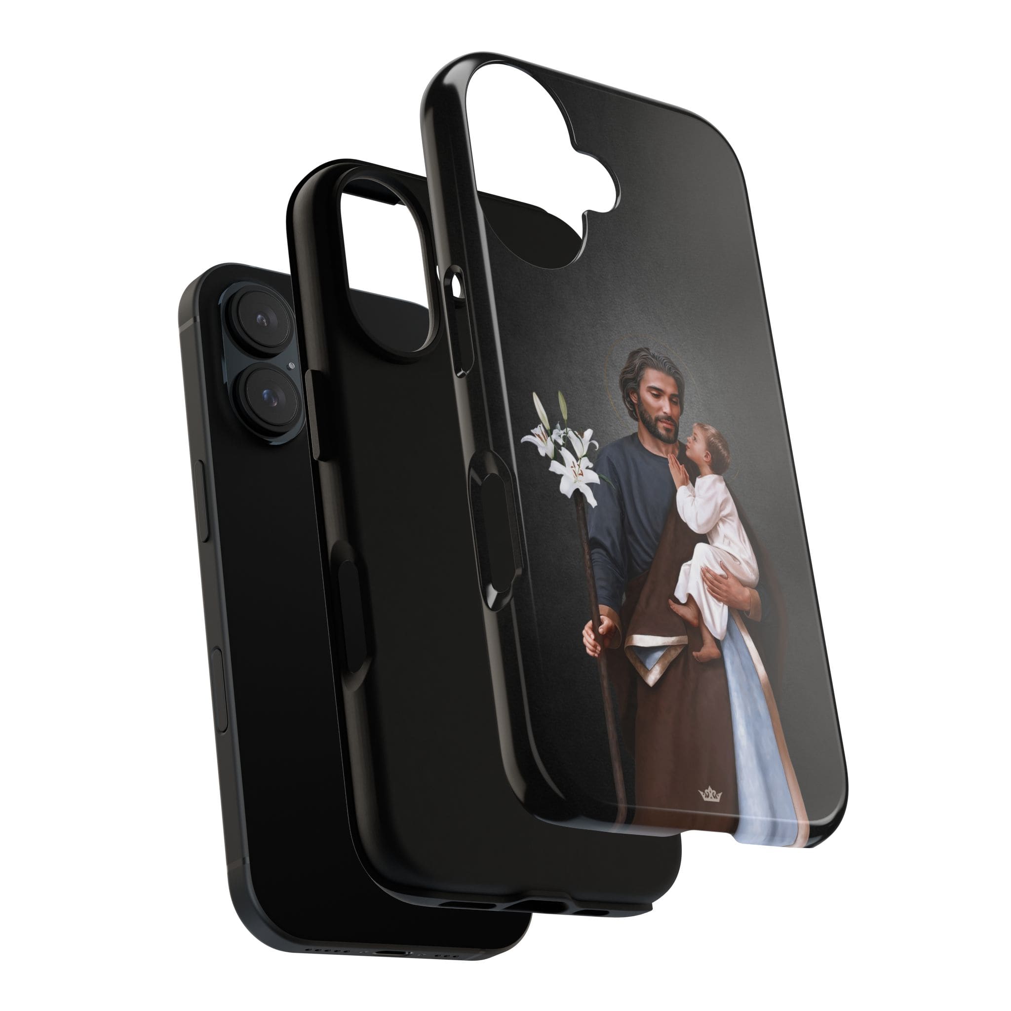St. Joseph Hard Phone Case (Dark) Copyright VENXARA