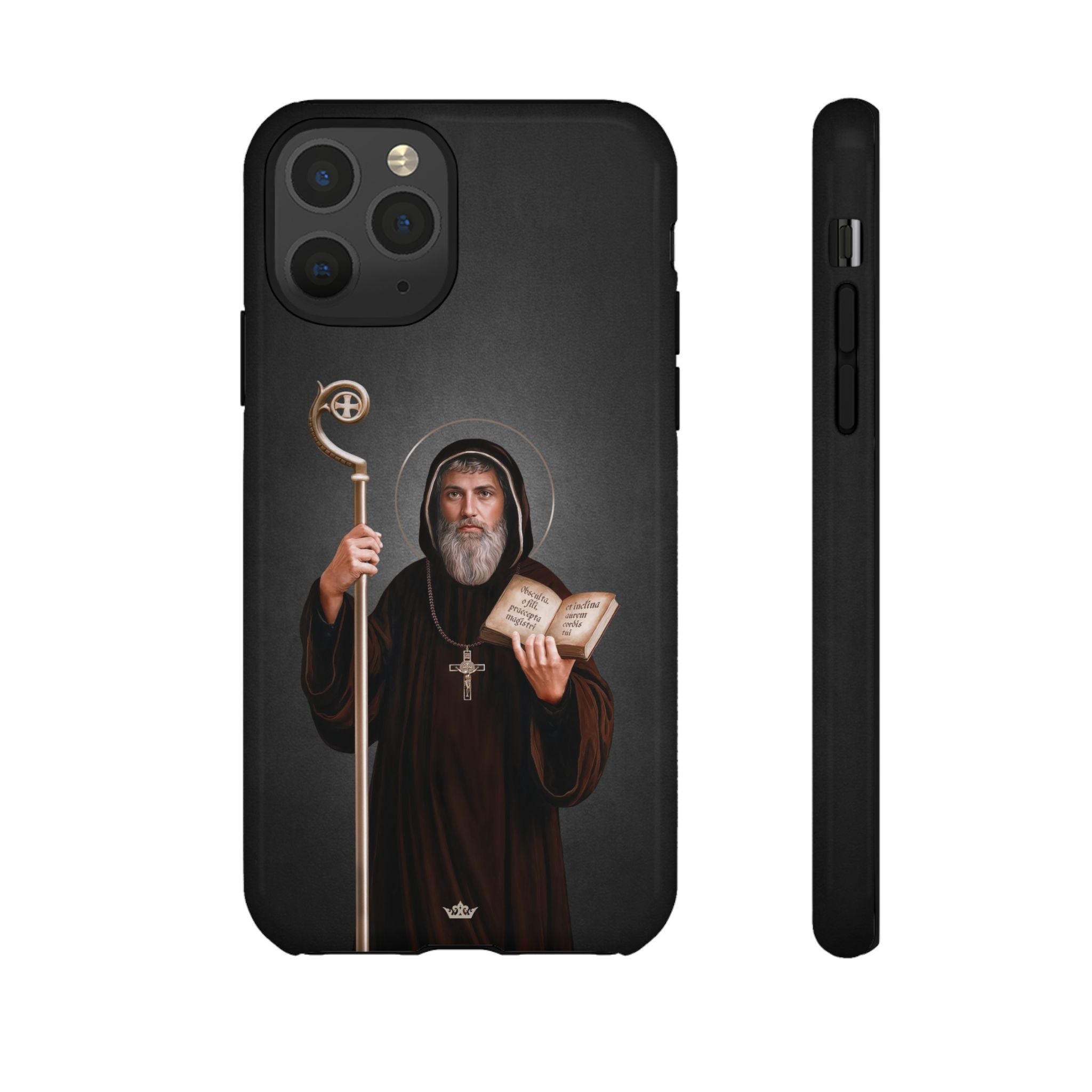 St. Benedict Hard Phone Case (Dark)