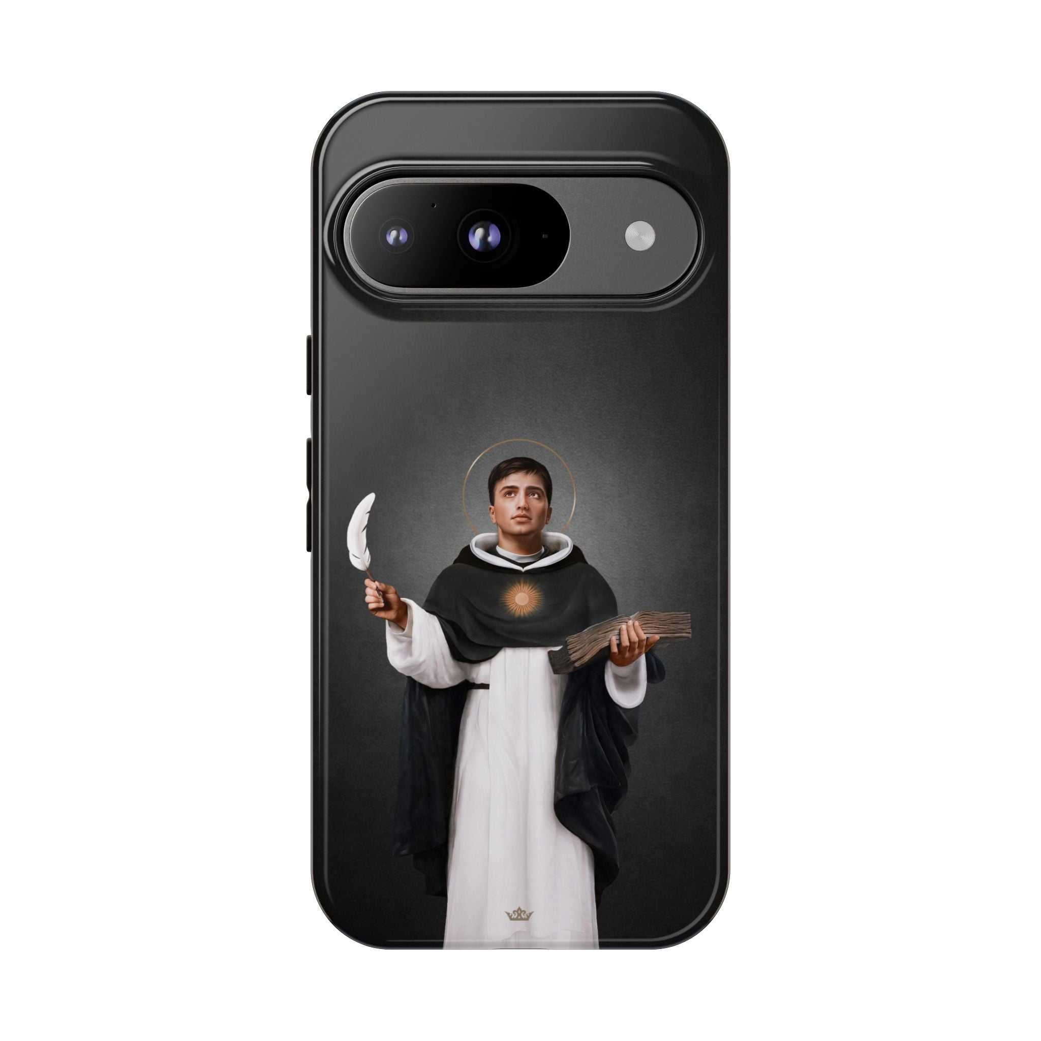 St. Thomas Aquinas Hard Phone Case (Dark)