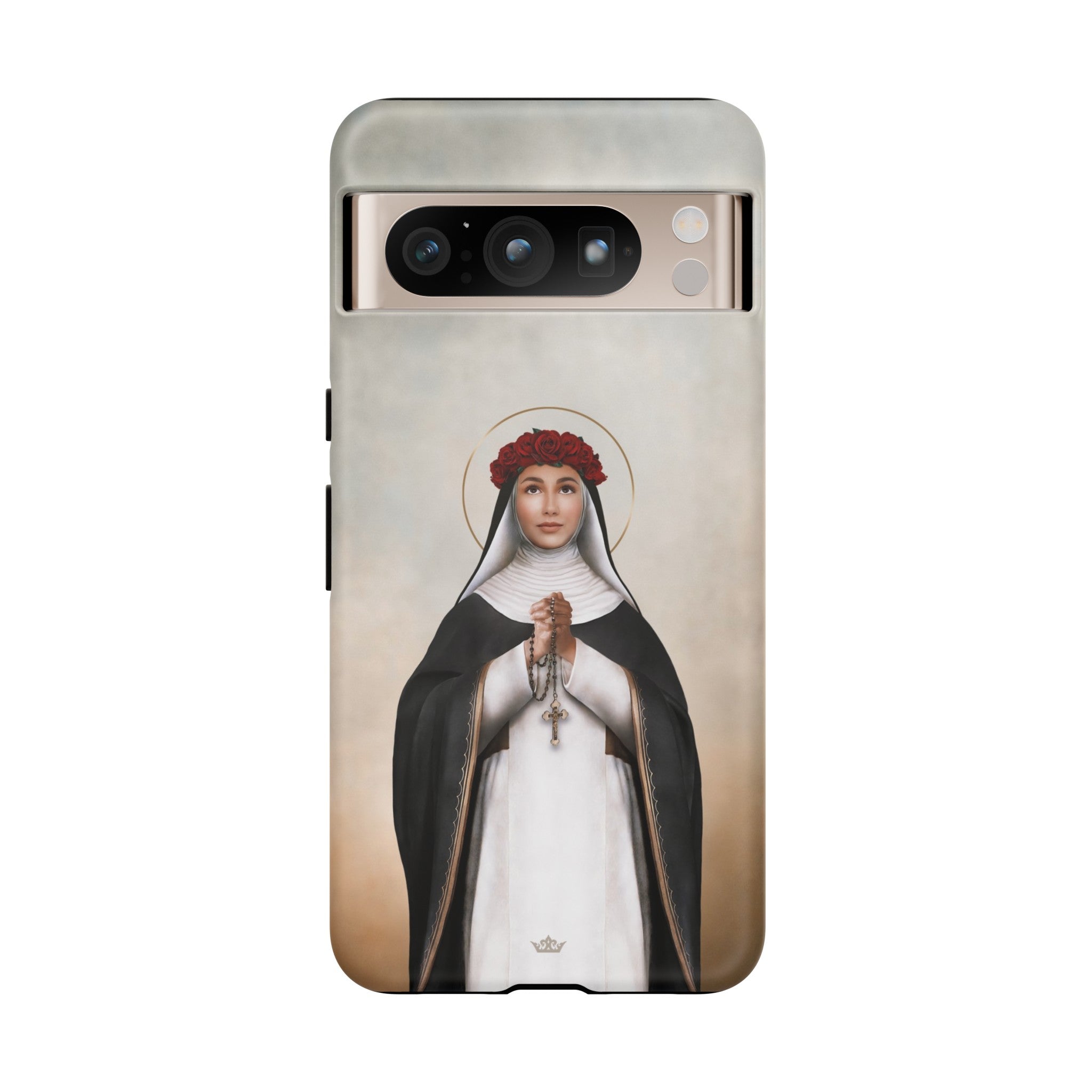 St. Rose of Lima Hard Phone Case (Light)