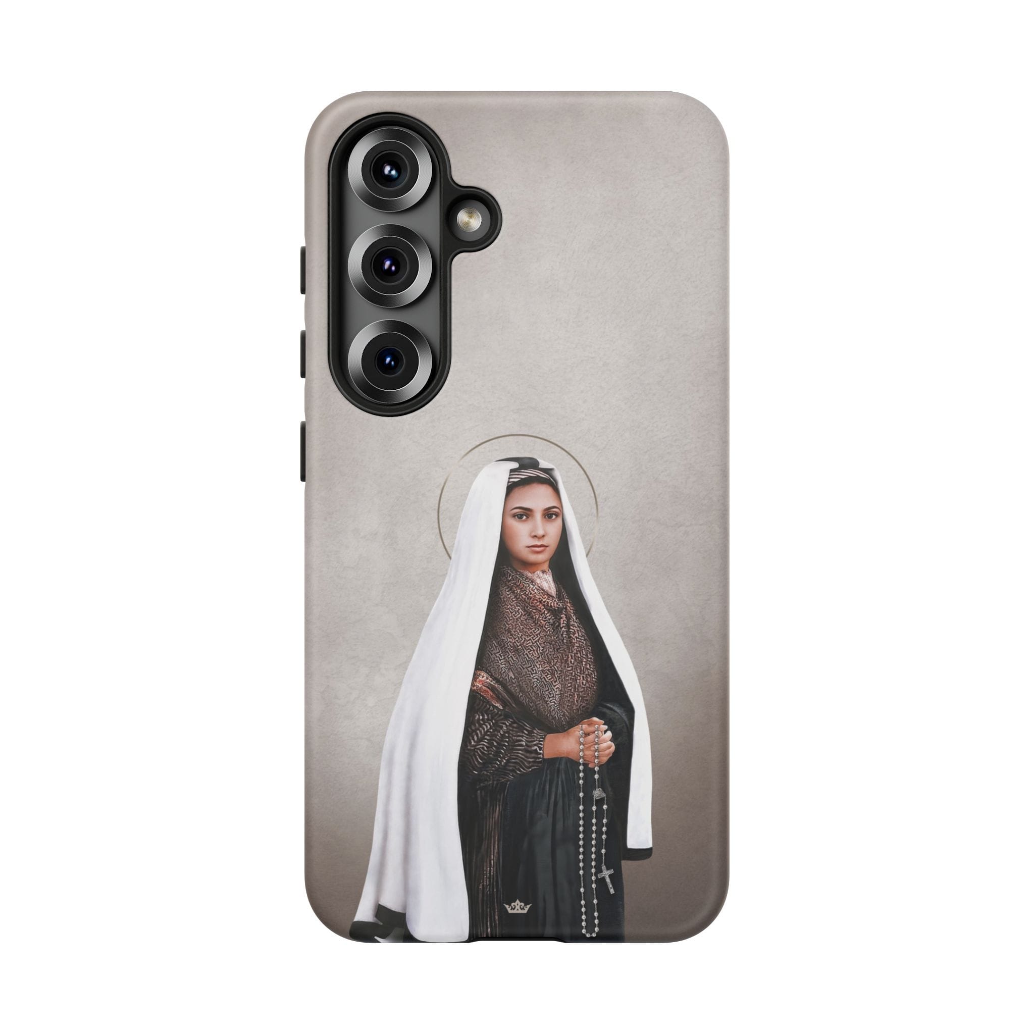 St. Bernadette Hard Phone Case (Light) Copyright VENXARA