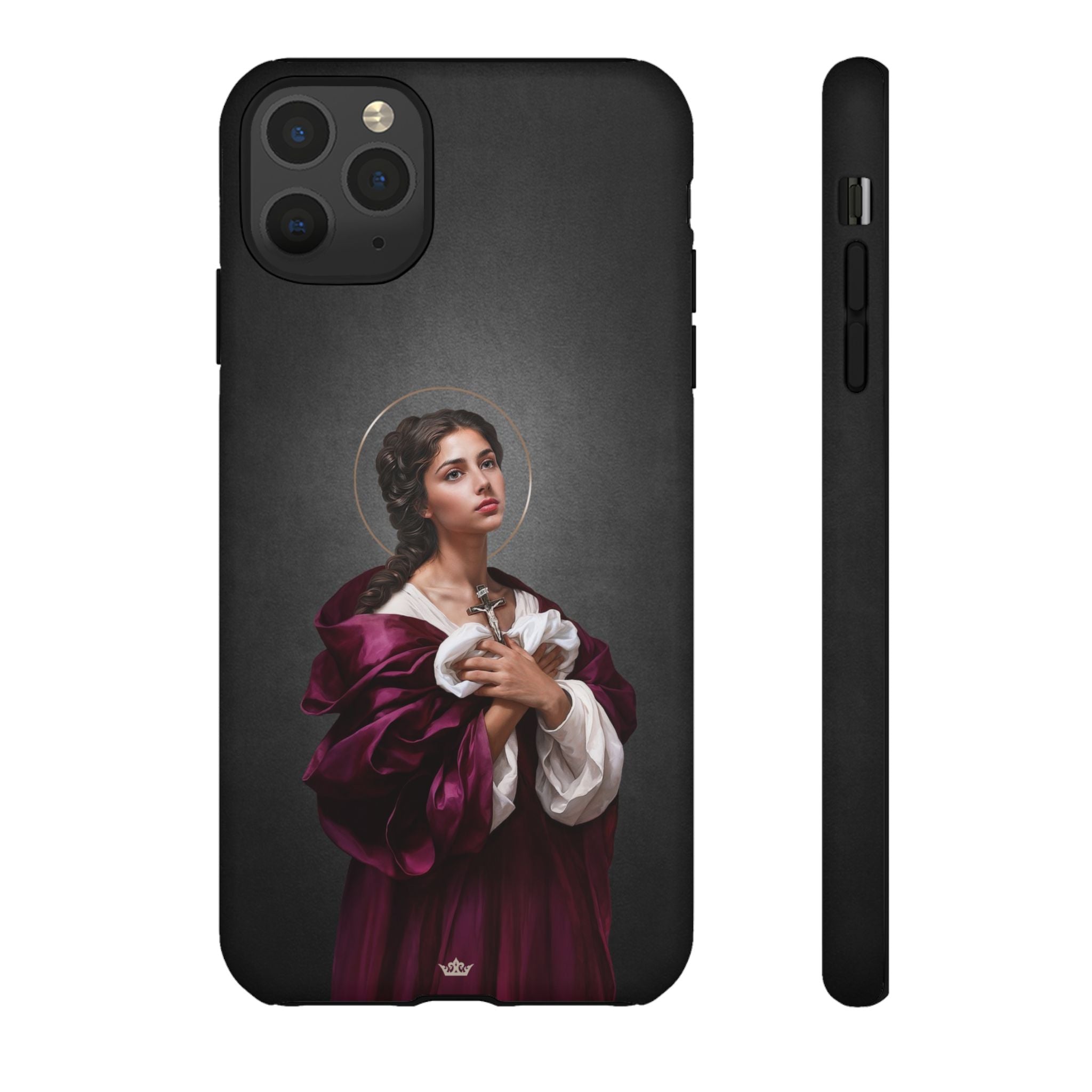St. Agatha Hard Phone Case (Dark)