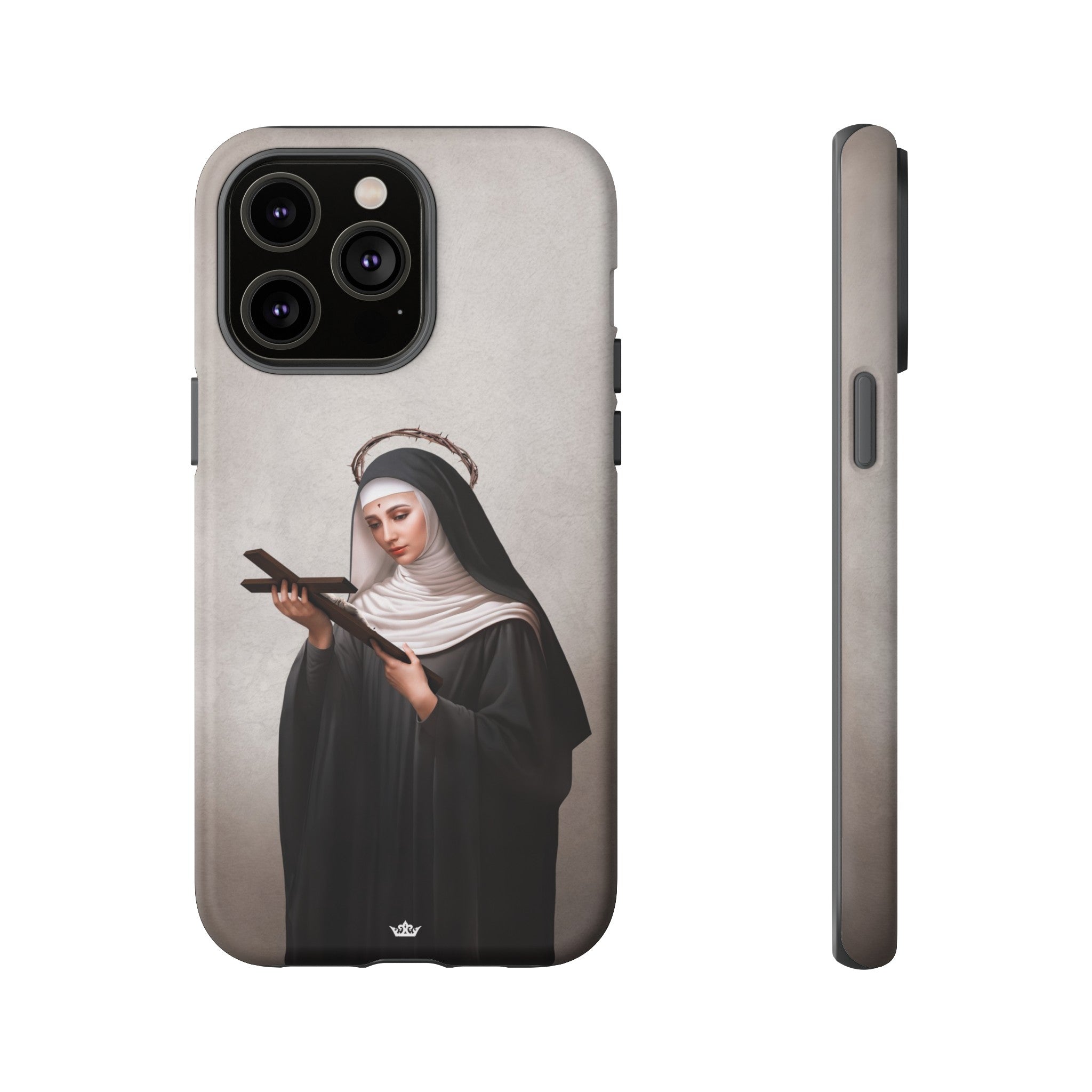 St. Rita of Cascia Hard Phone Case (Light)