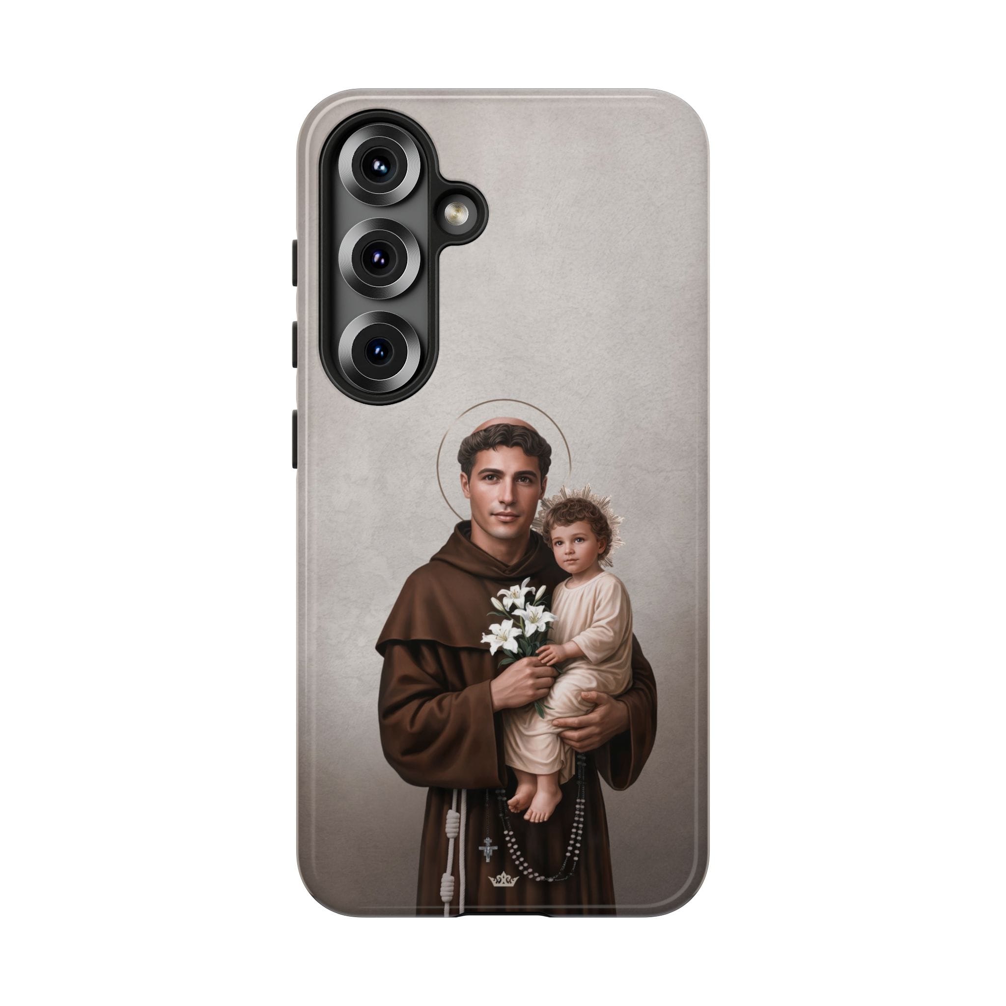 St. Anthony of Padua Hard Phone Case (Light) Copyright VENXARA