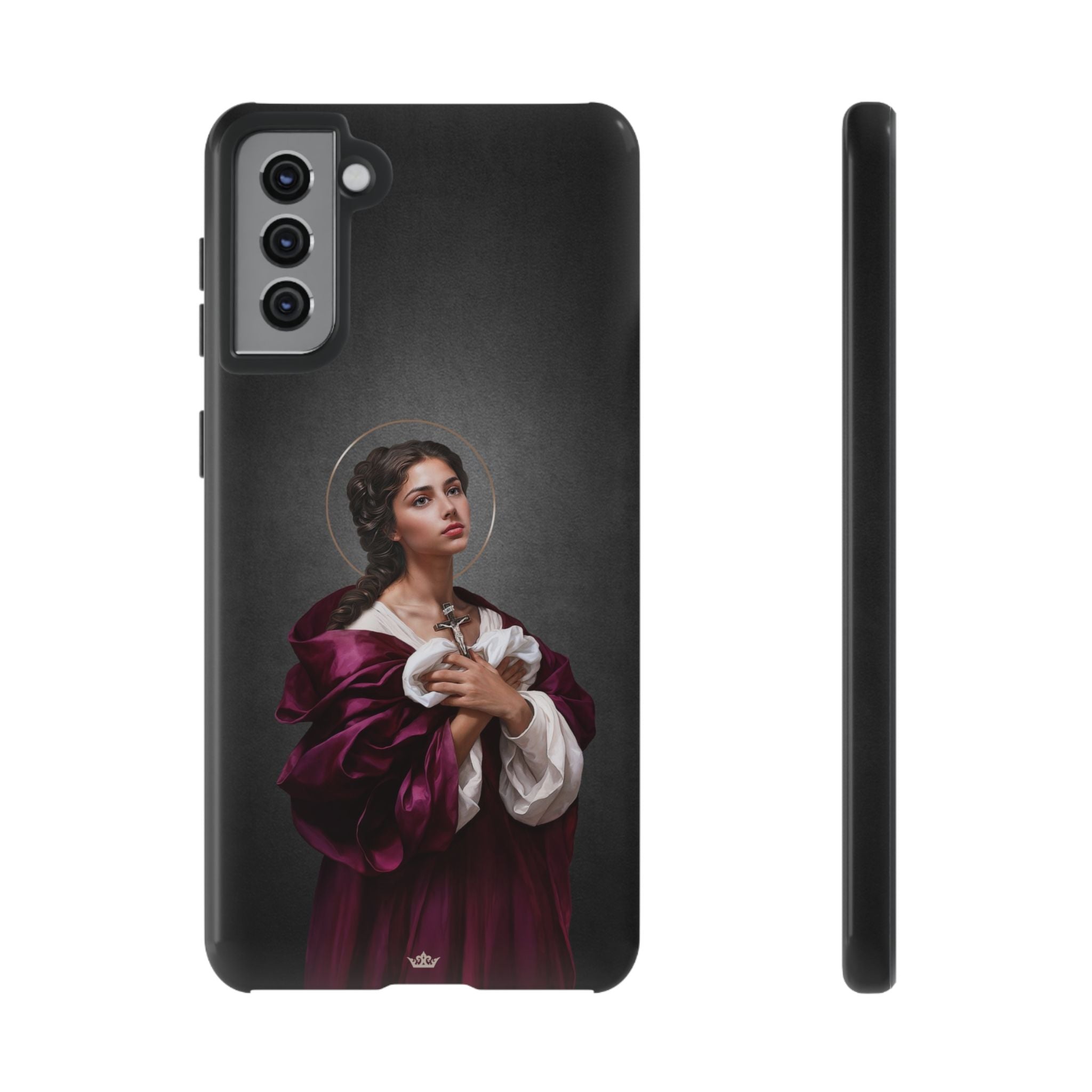 St. Agatha Hard Phone Case (Dark)