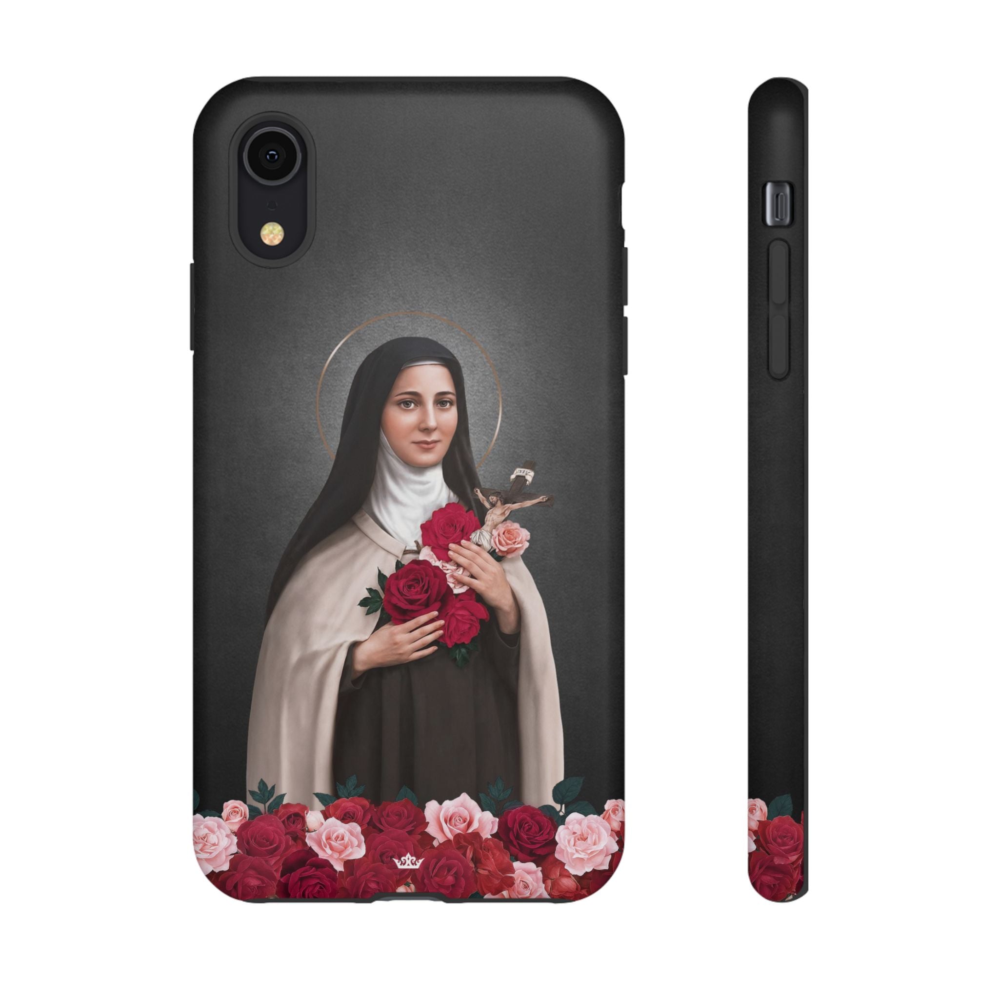 St. Therese of Lisieux Hard Phone Case (Dark)