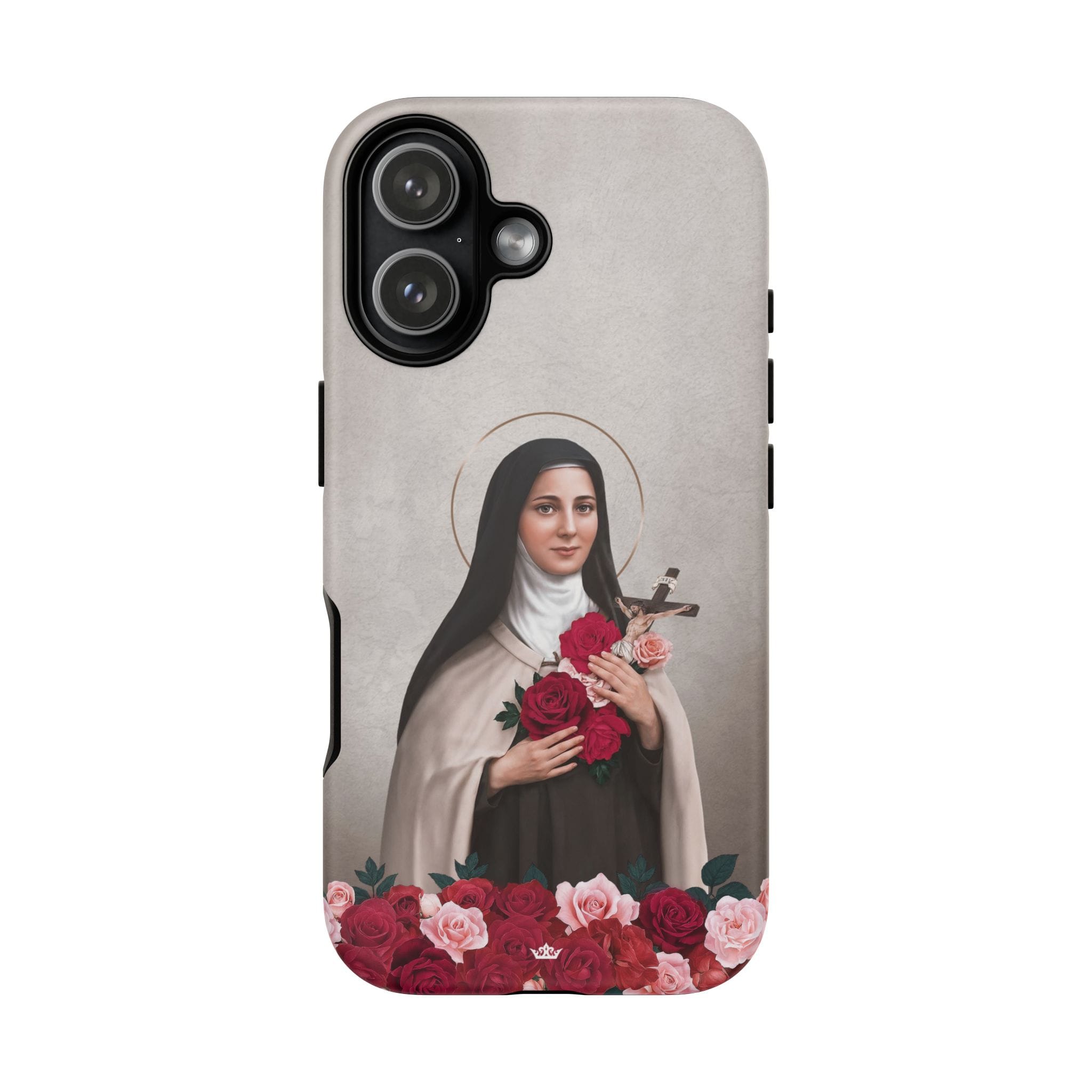 St. Therese of Lisieux Hard Phone Case (Light) Copyright VENXARA