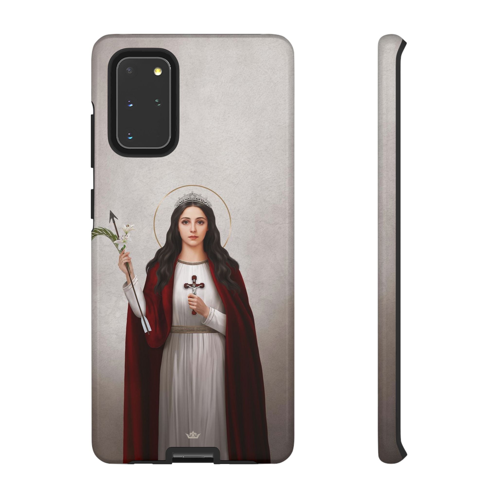 St. Philomena Hard Phone Case (Light)