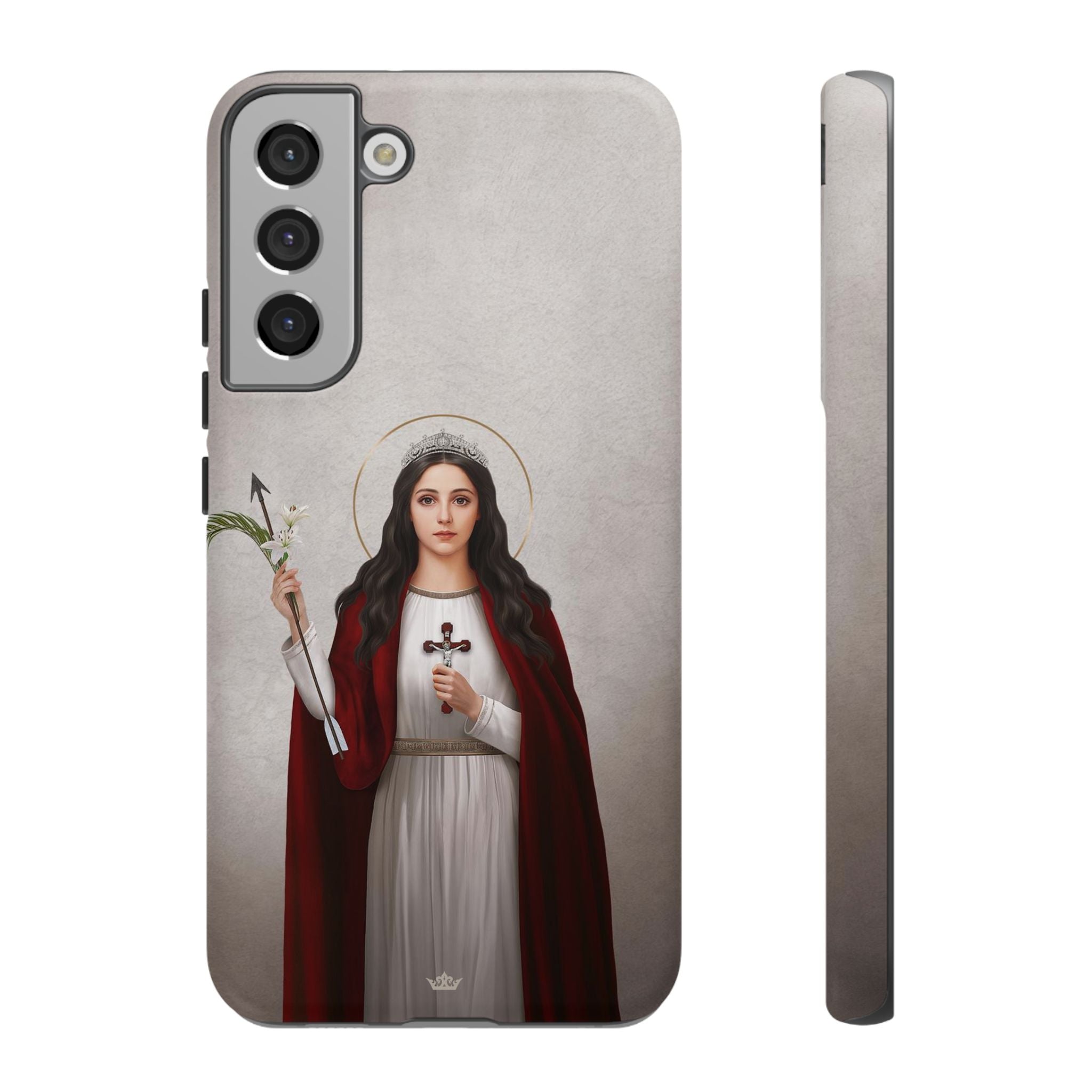 St. Philomena Hard Phone Case (Light)