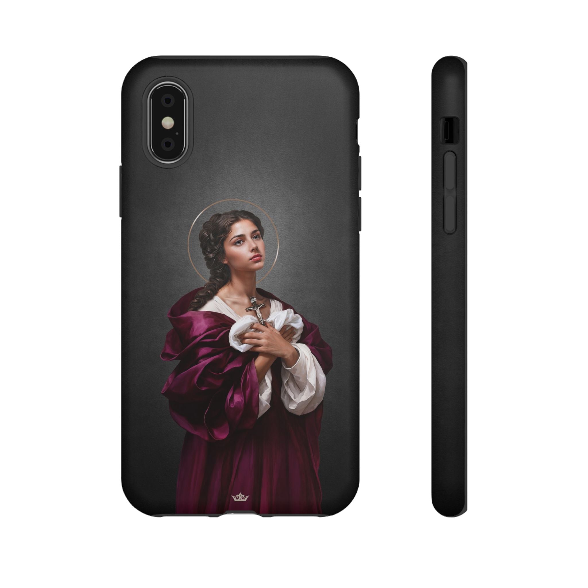 St. Agatha Hard Phone Case (Dark)