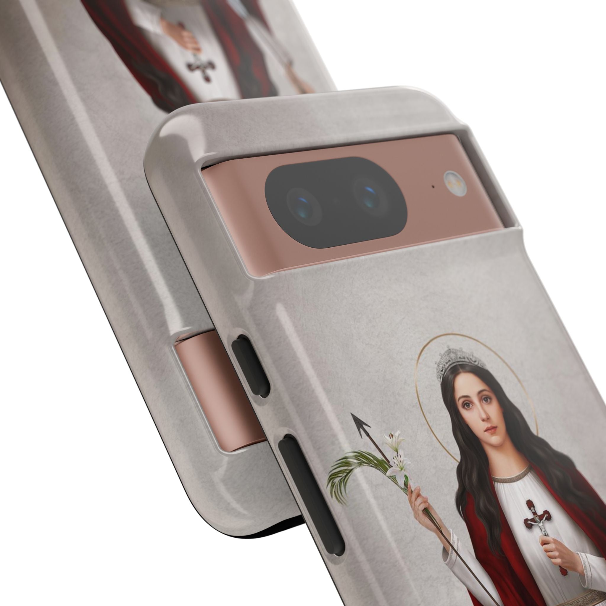 St. Philomena Hard Phone Case (Light)