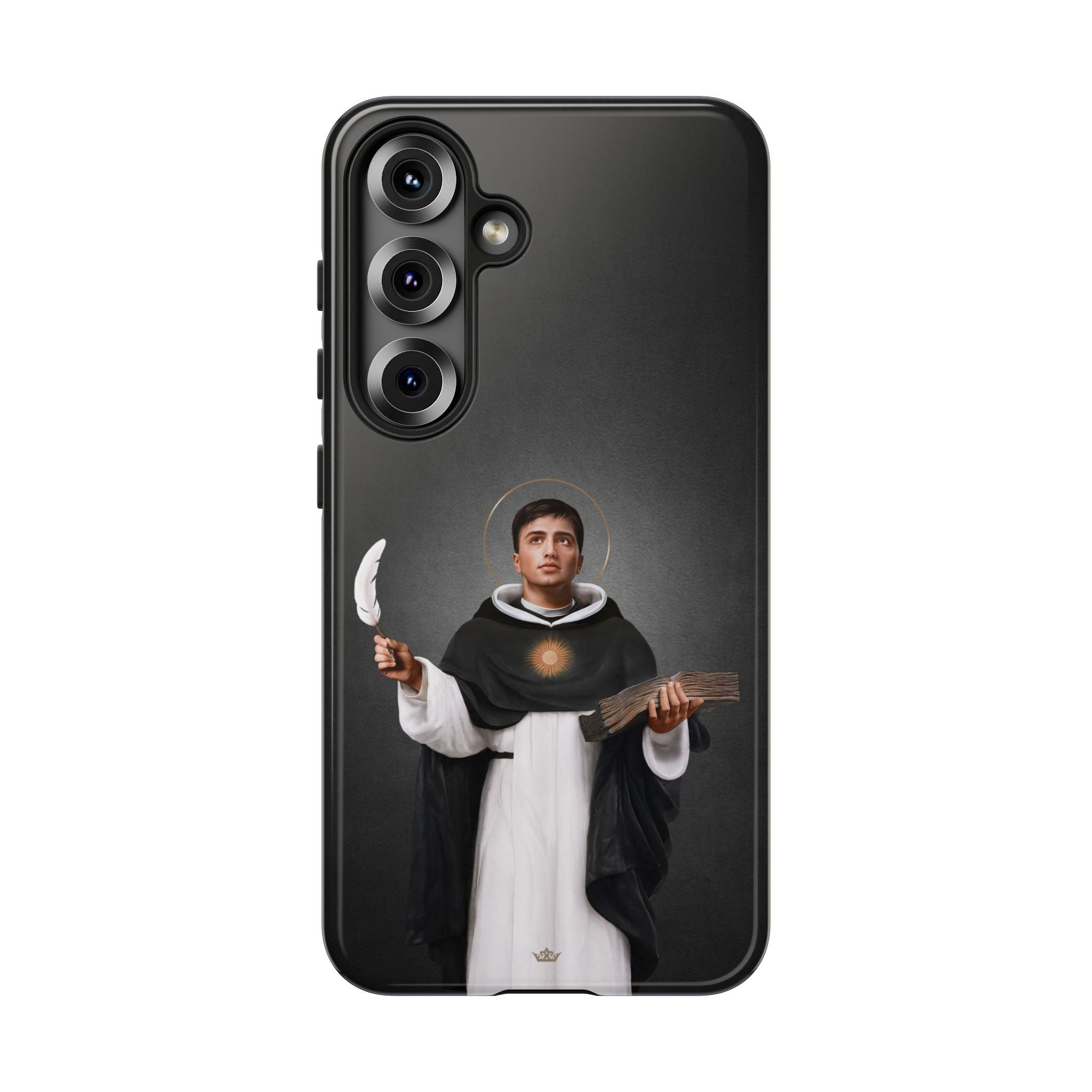 St. Thomas Aquinas Hard Phone Case (Dark)
