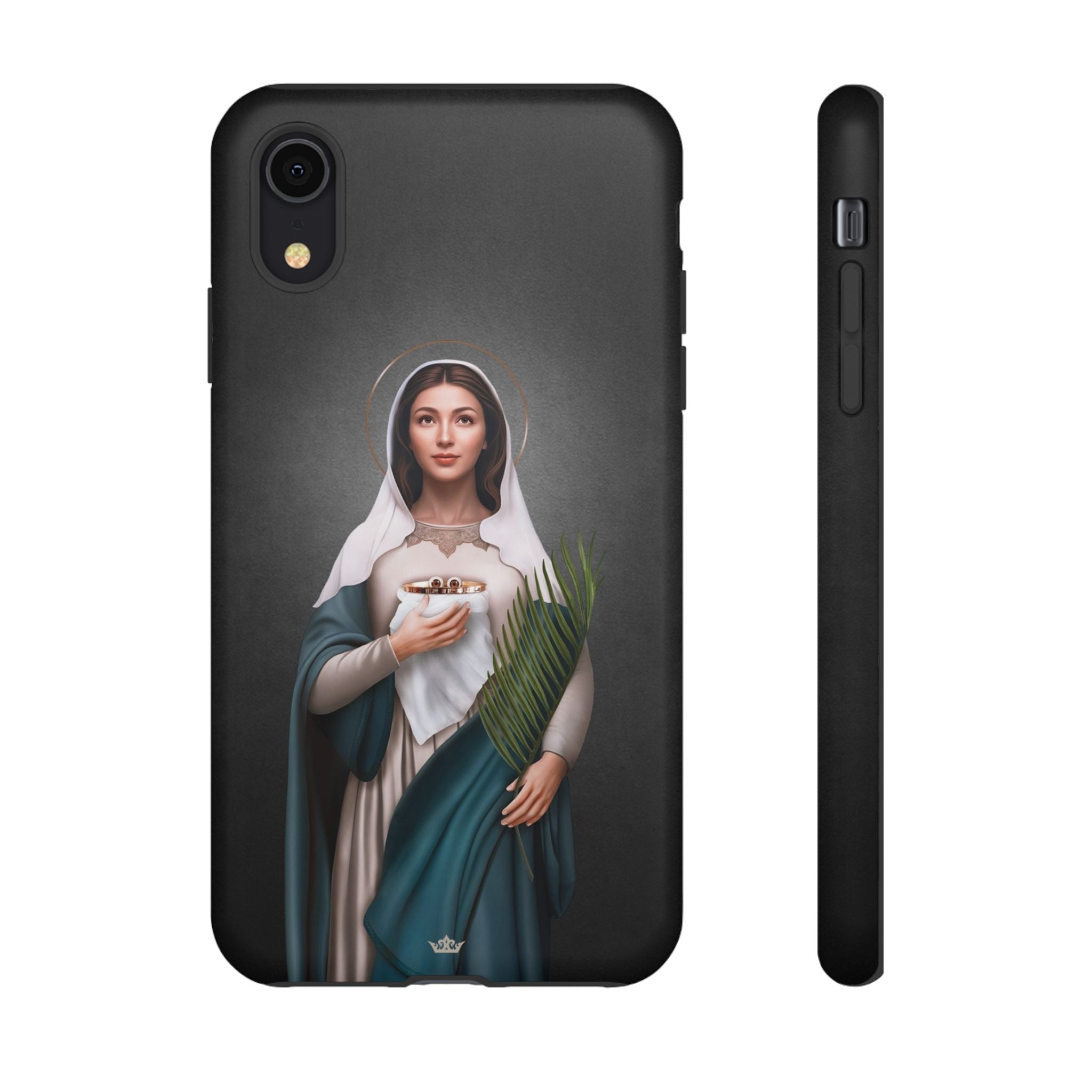St. Lucy Hard Phone Case (Dark)