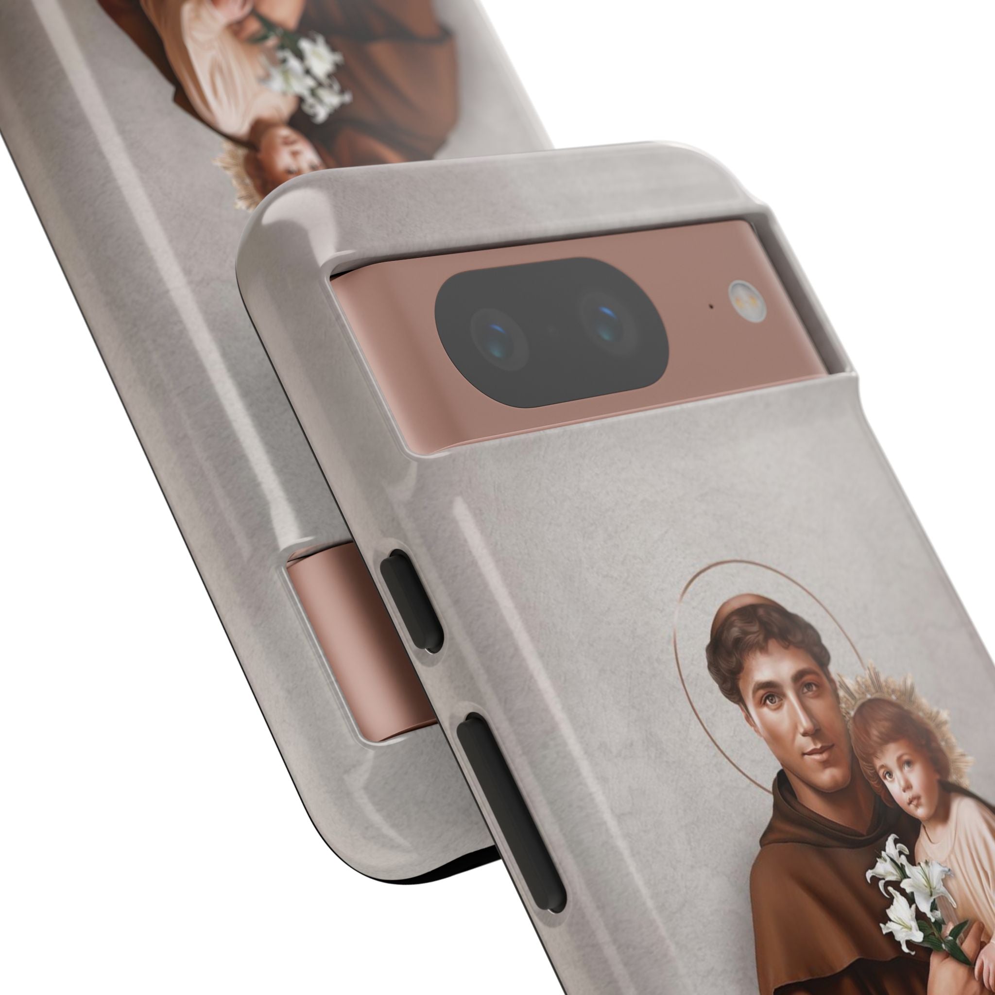 St. Anthony of Padua Hard Phone Case (Light)
