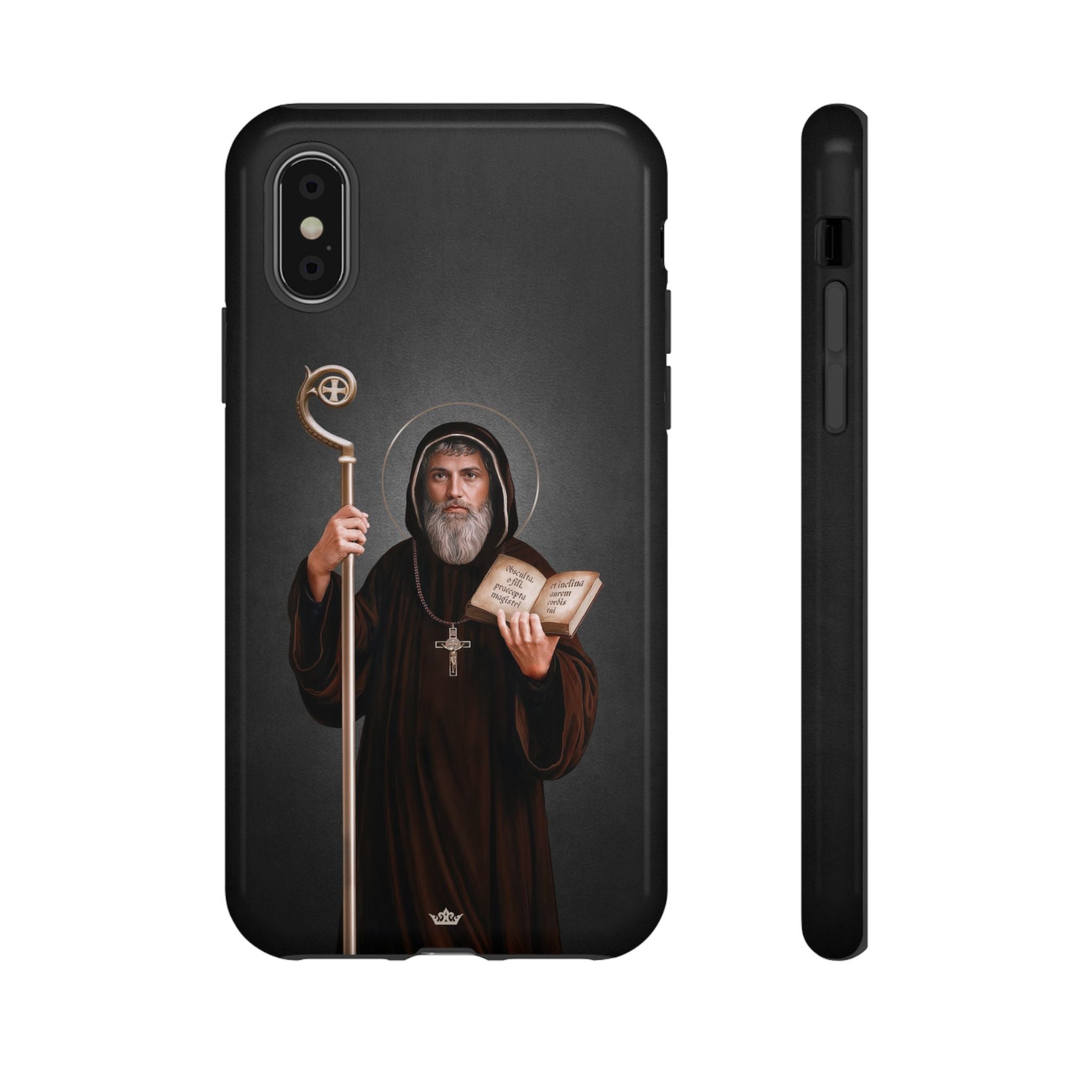 St. Benedict Hard Phone Case (Dark)