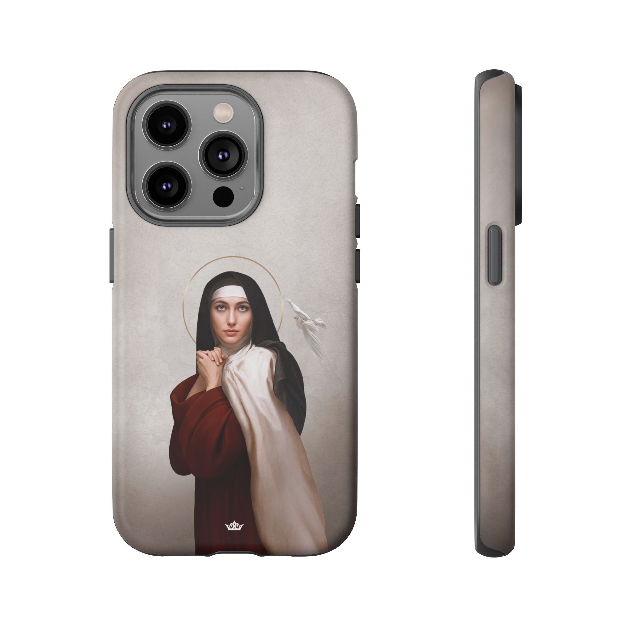 St. Teresa of Avila Hard Phone Case (Light)