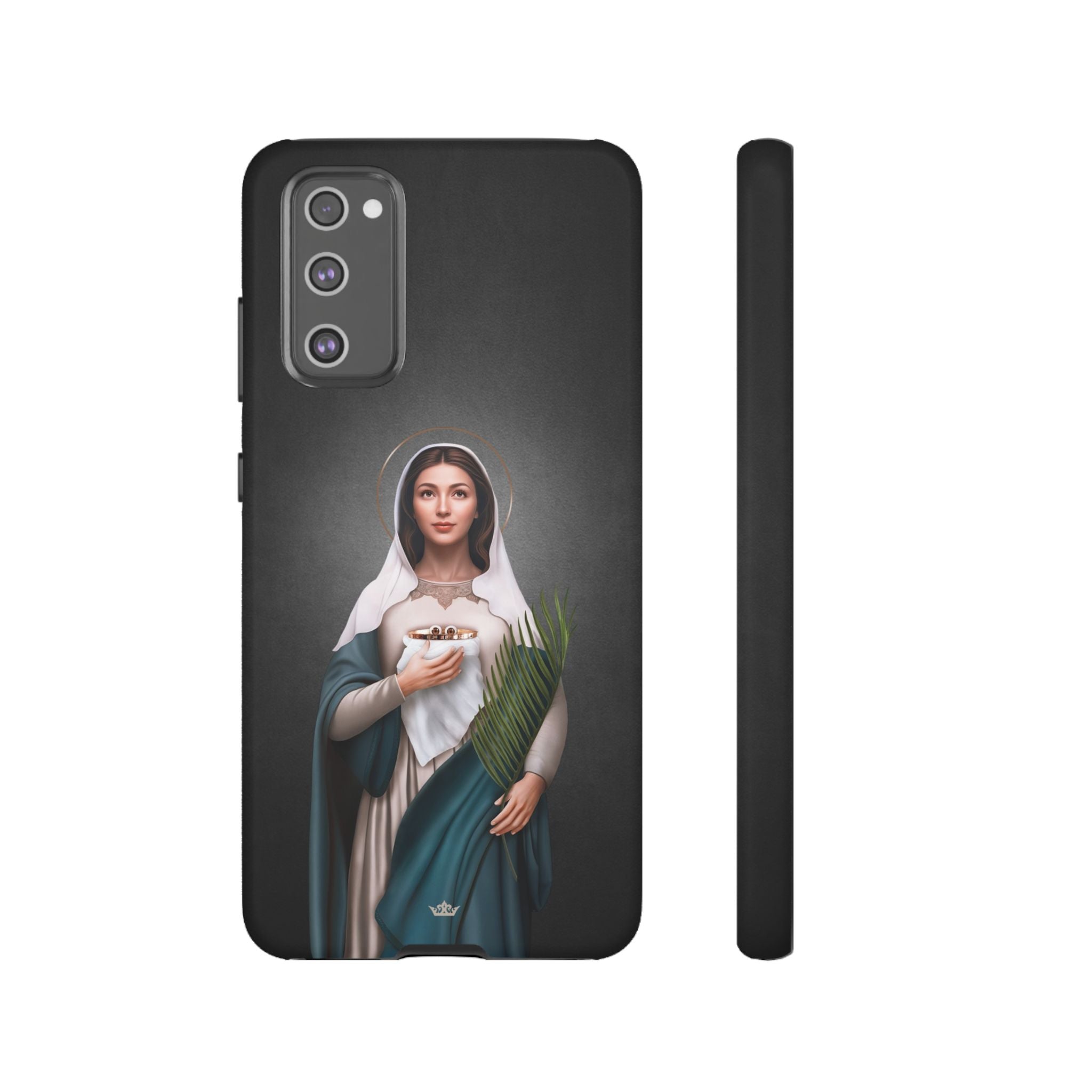 St. Lucy Hard Phone Case (Dark)