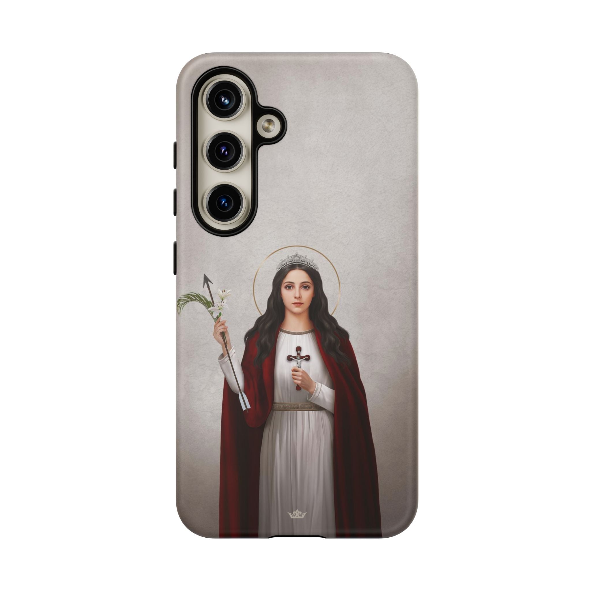 St. Philomena Hard Phone Case (Light)