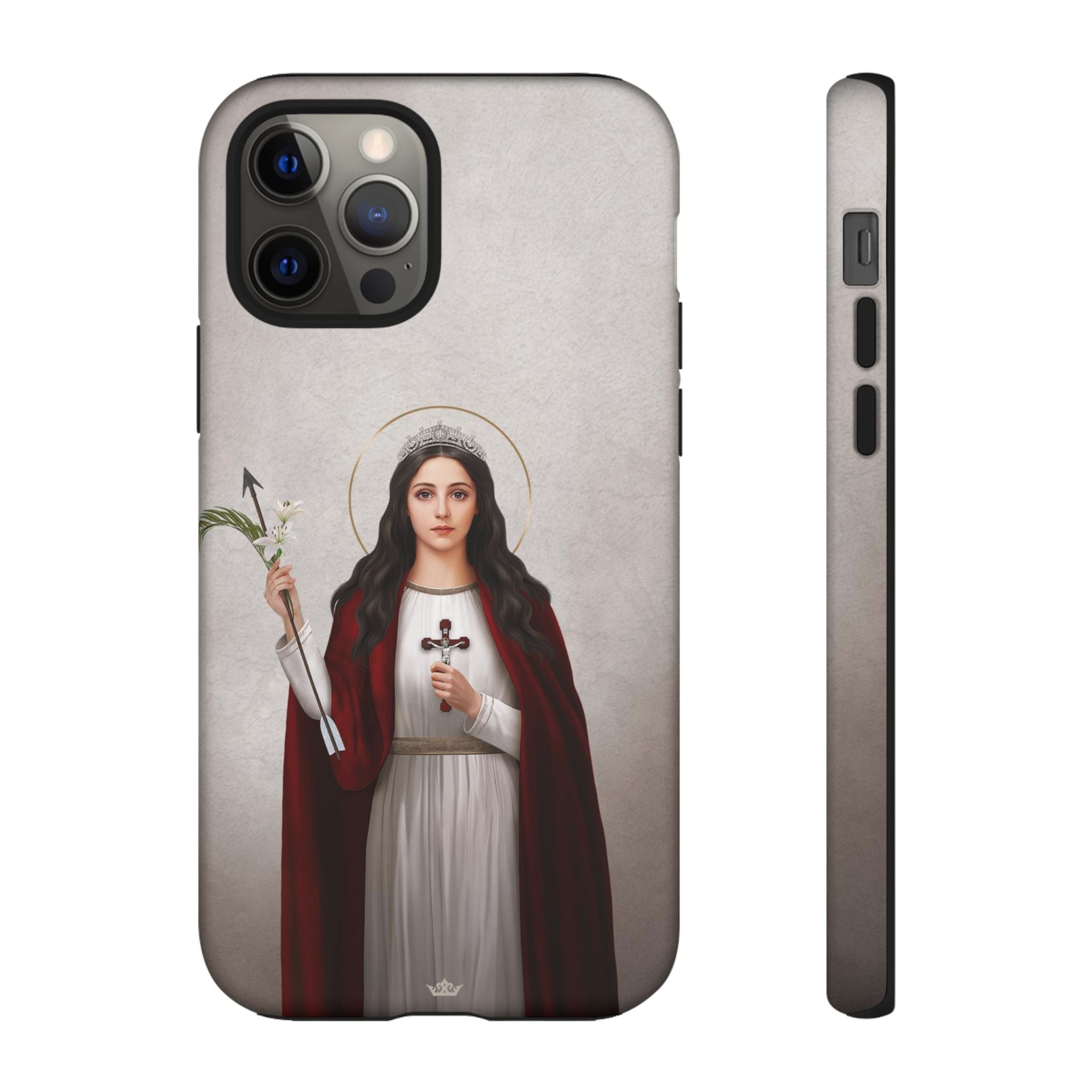 St. Philomena Hard Phone Case (Light)