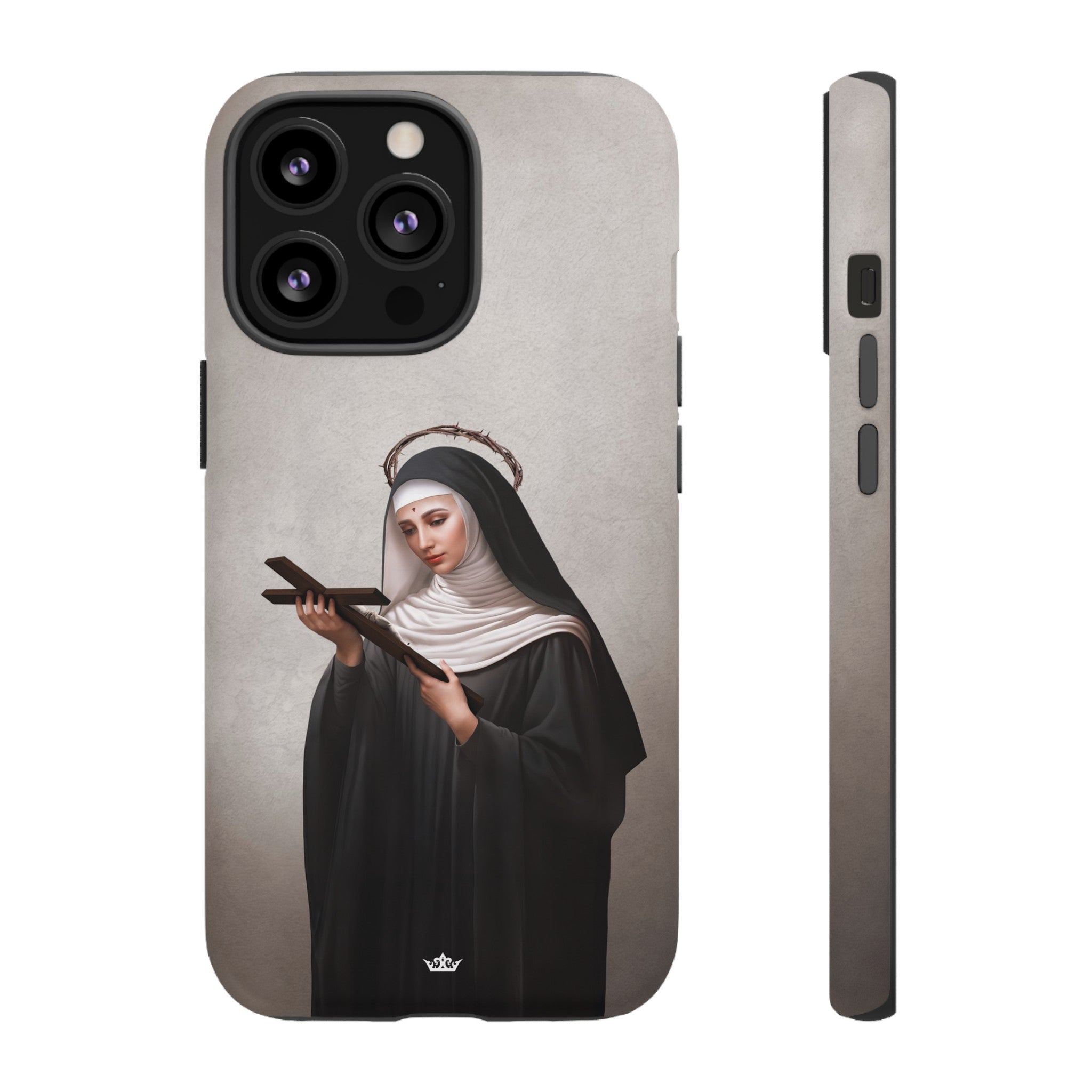 St. Rita of Cascia Hard Phone Case (Light)