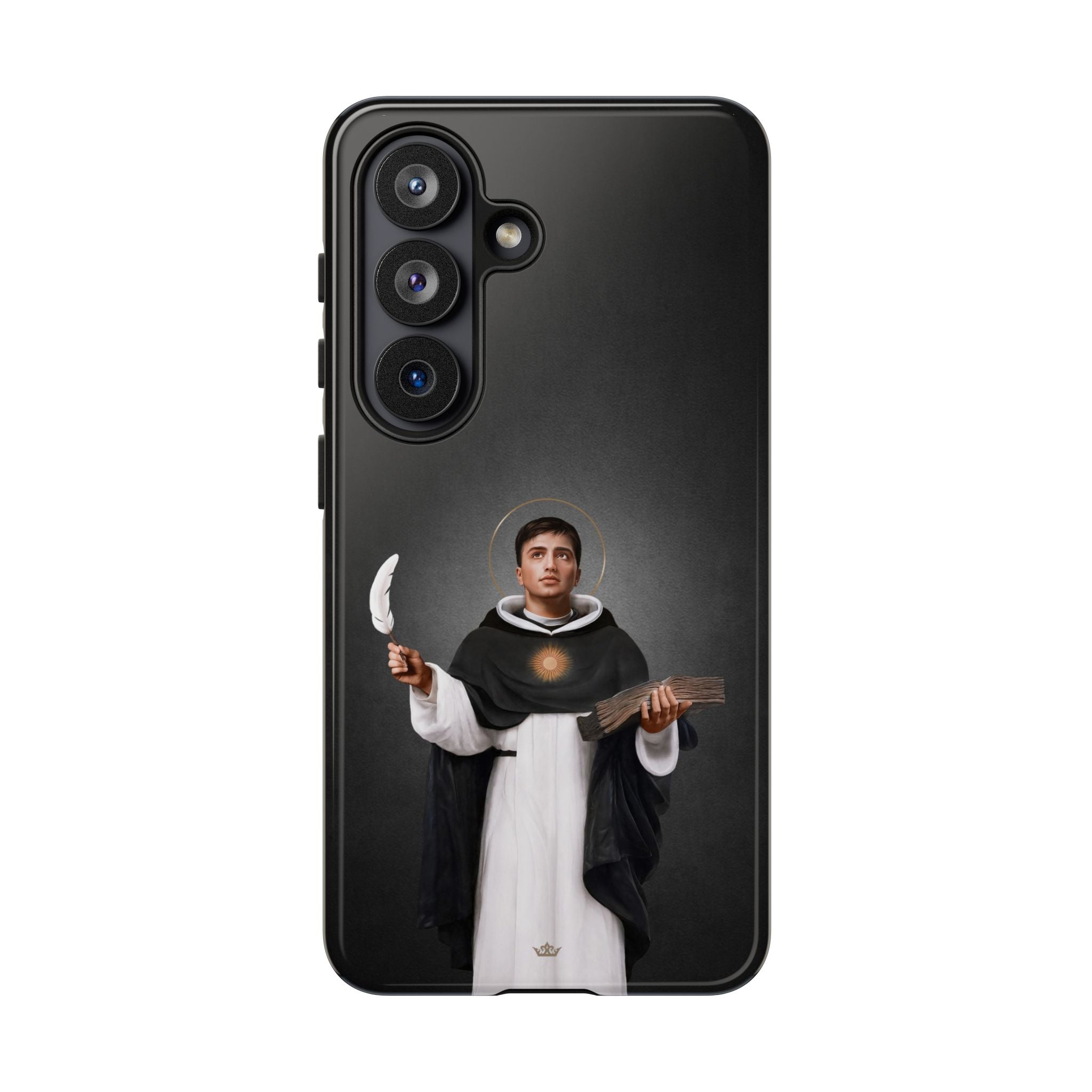 St. Thomas Aquinas Hard Phone Case (Dark)