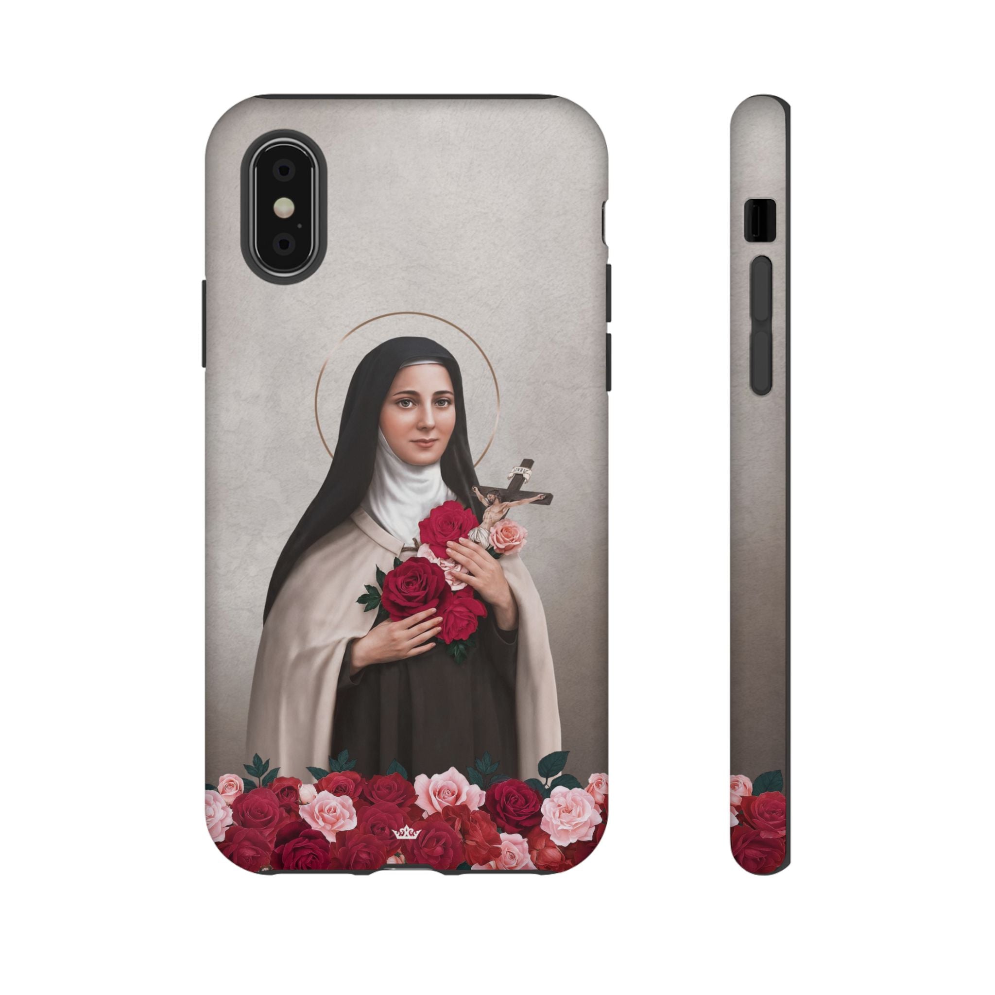 St. Therese of Lisieux Hard Phone Case (Light)