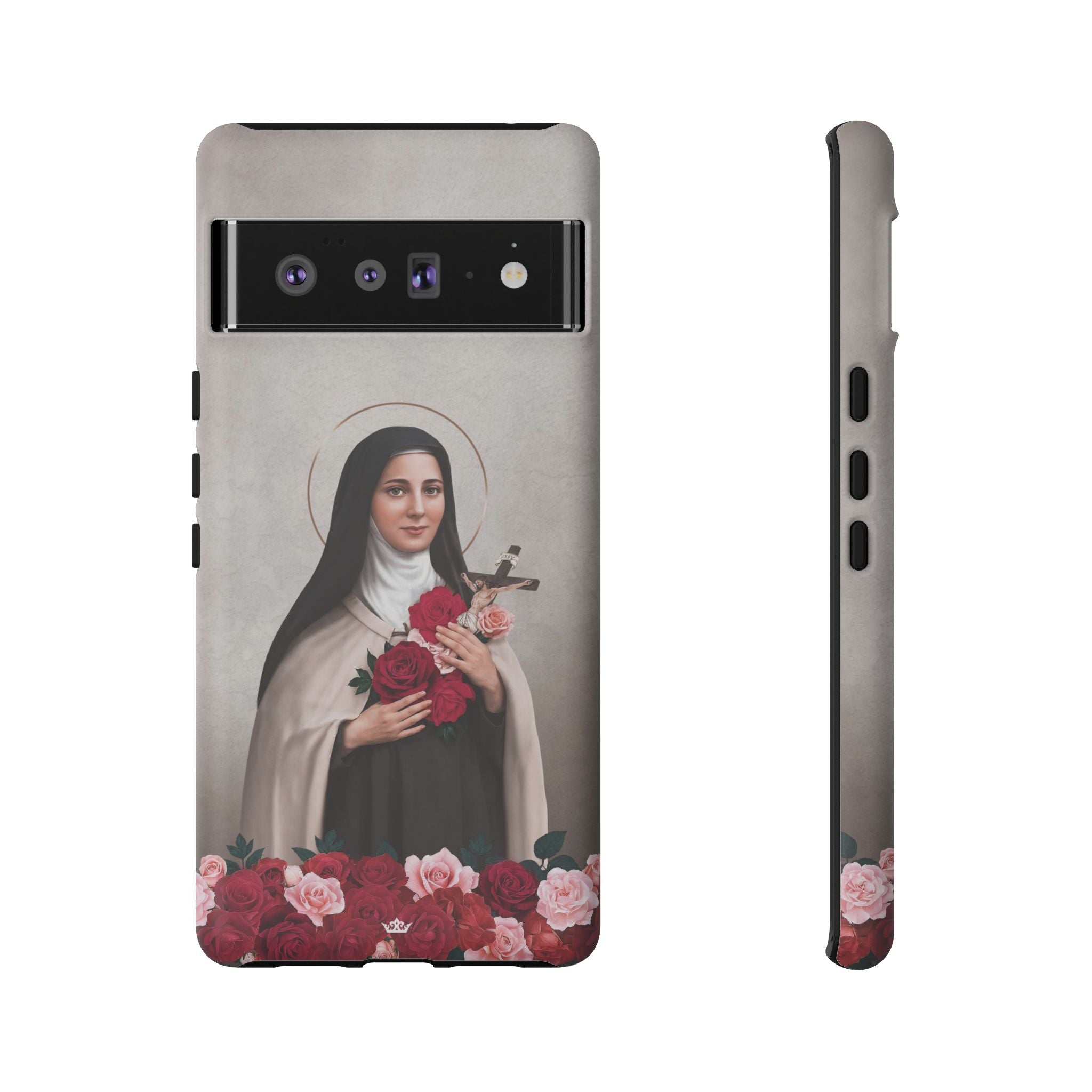 St. Therese of Lisieux Hard Phone Case (Light)
