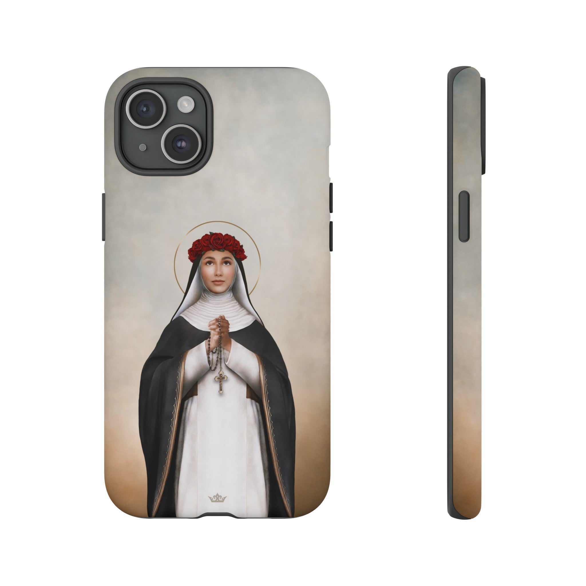 St. Rose of Lima Hard Phone Case (Light)