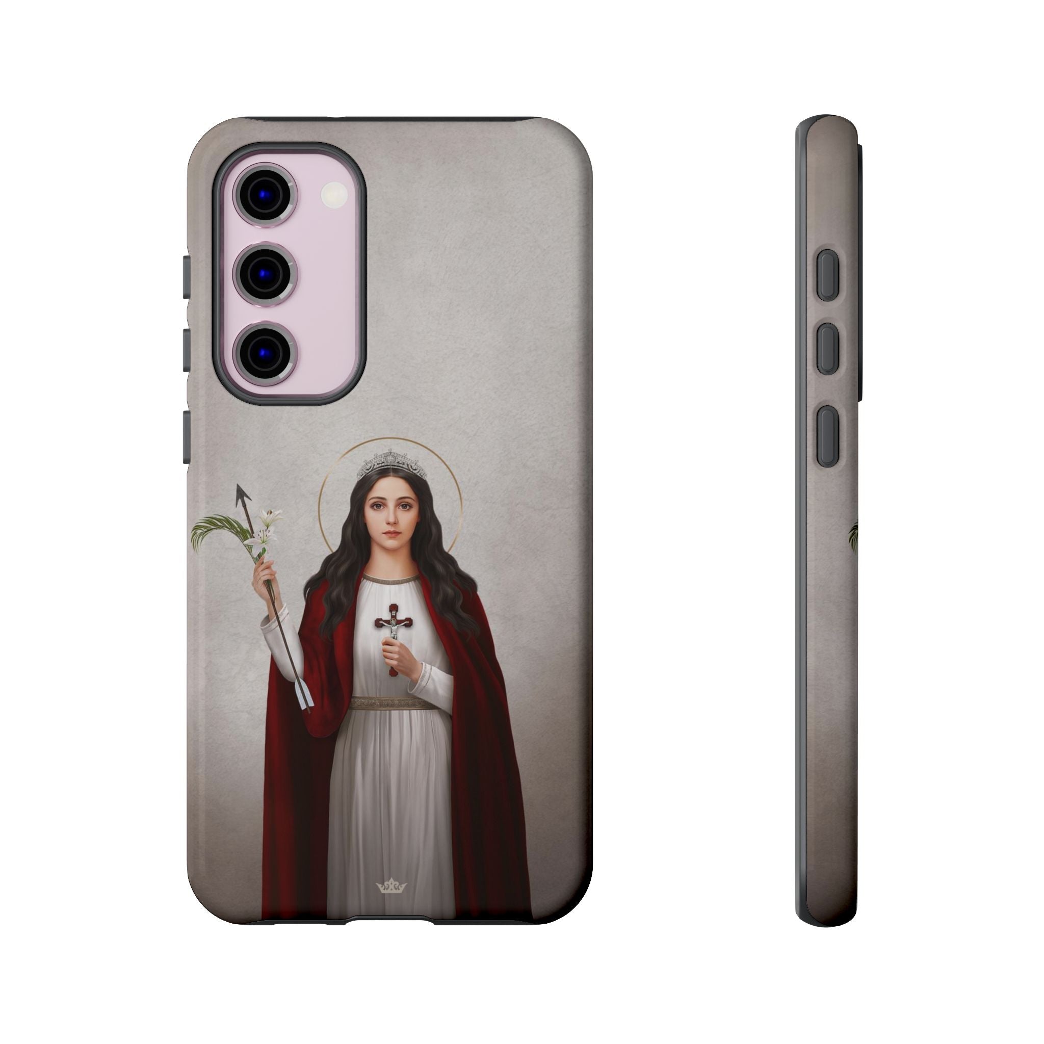St. Philomena Hard Phone Case (Light)