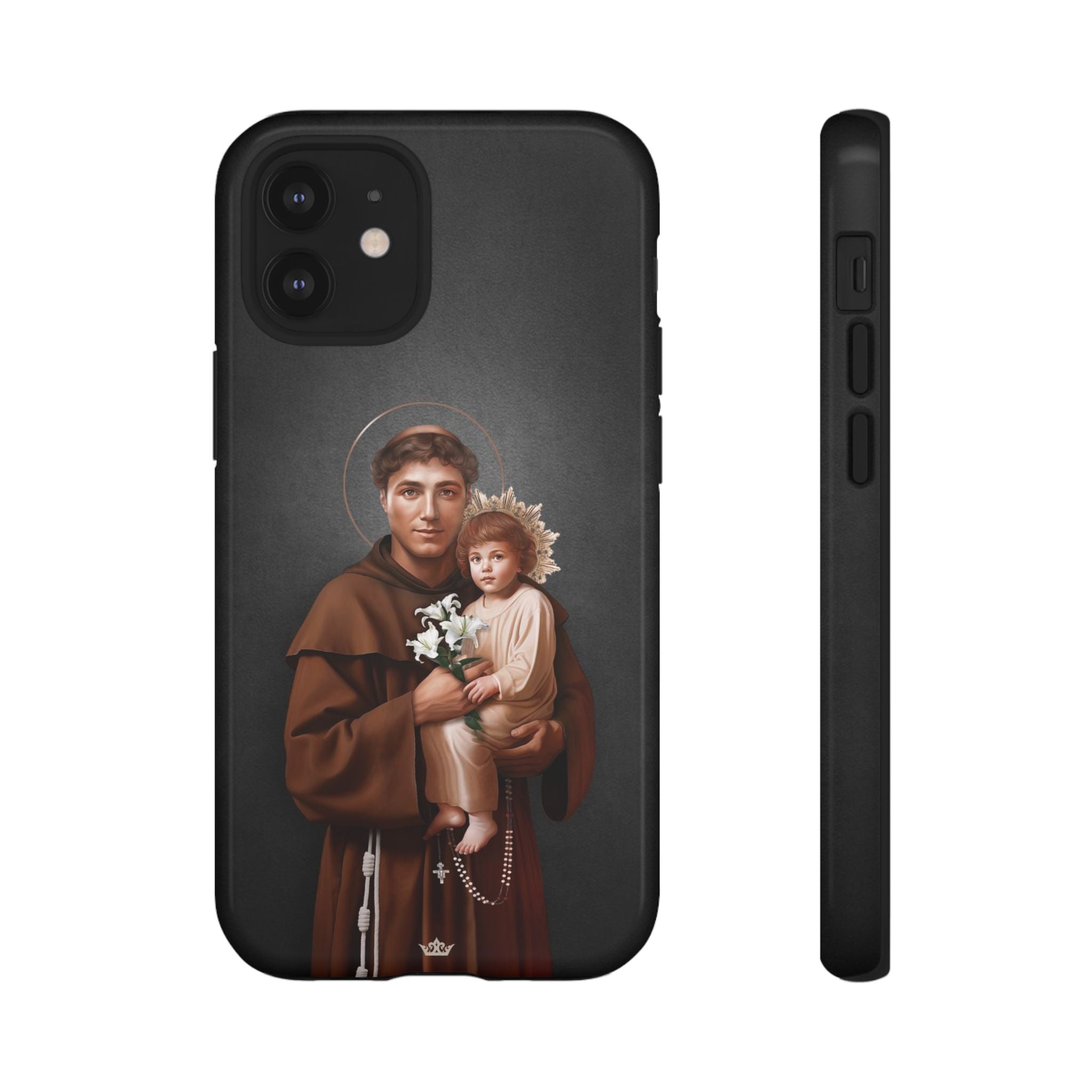 St. Anthony of Padua Hard Phone Case (Dark)