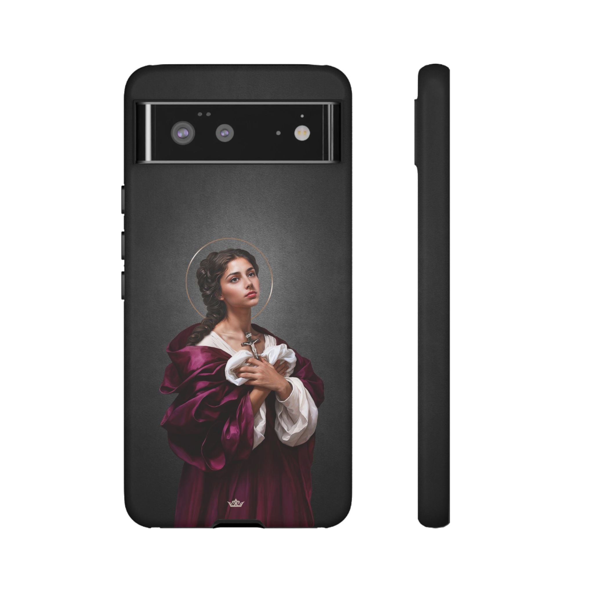 St. Agatha Hard Phone Case (Dark)