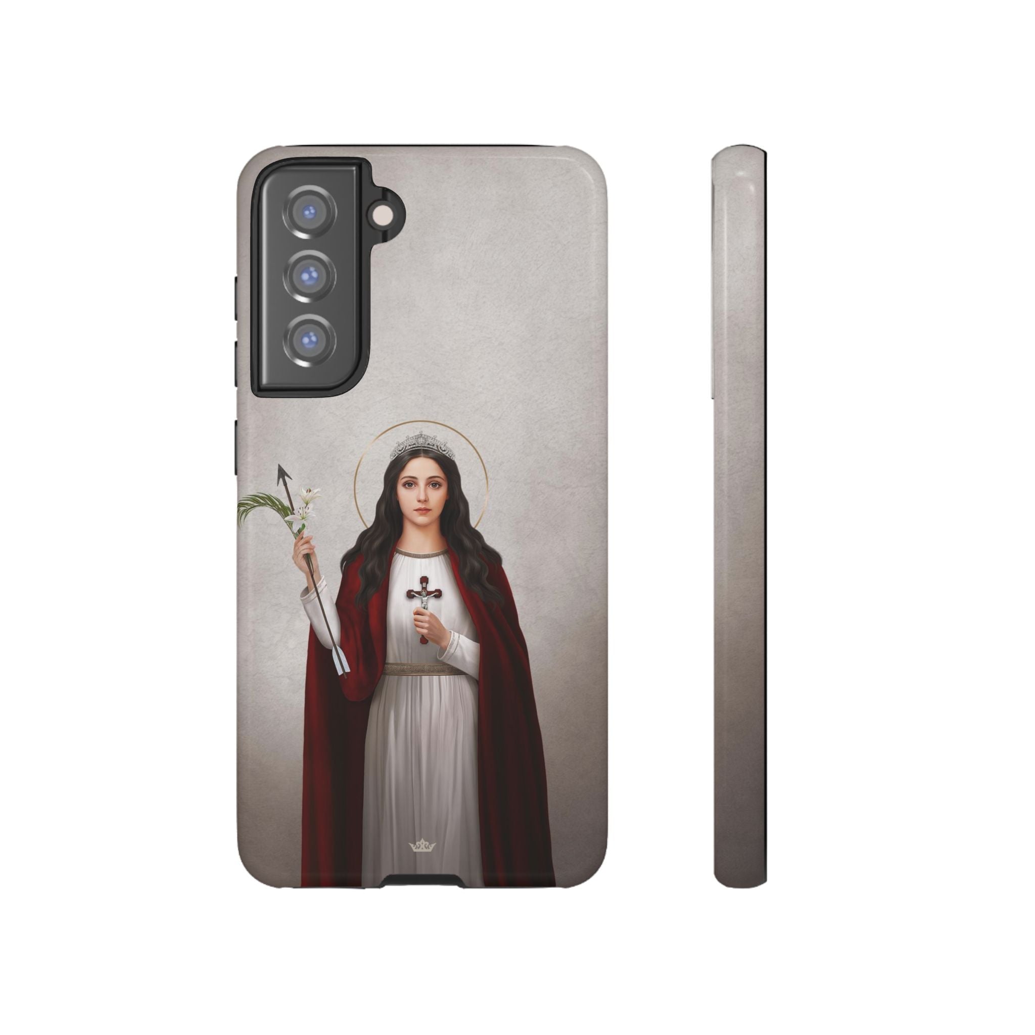 St. Philomena Hard Phone Case (Light)