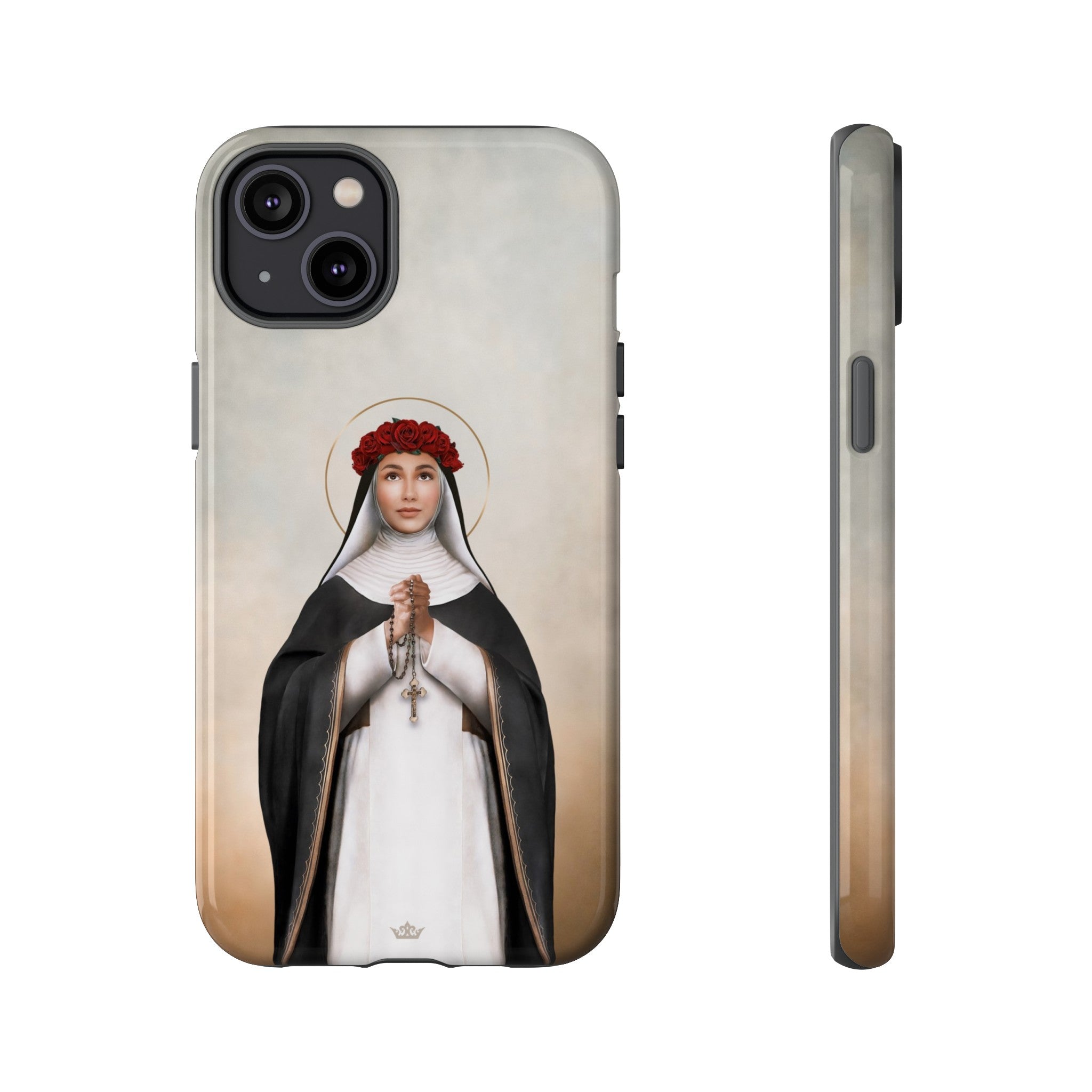St. Rose of Lima Hard Phone Case (Light)