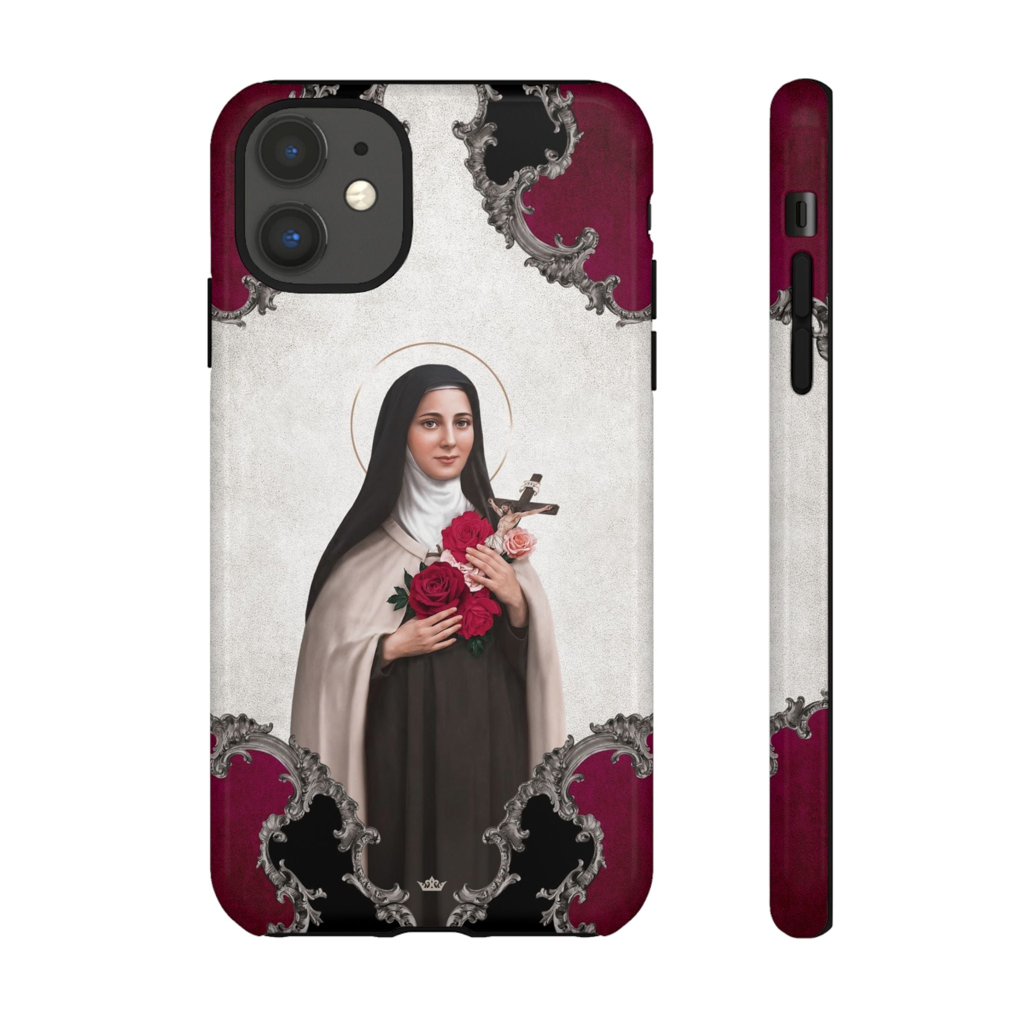 St. Therese of Lisieux Hard Phone Case (Baroque)