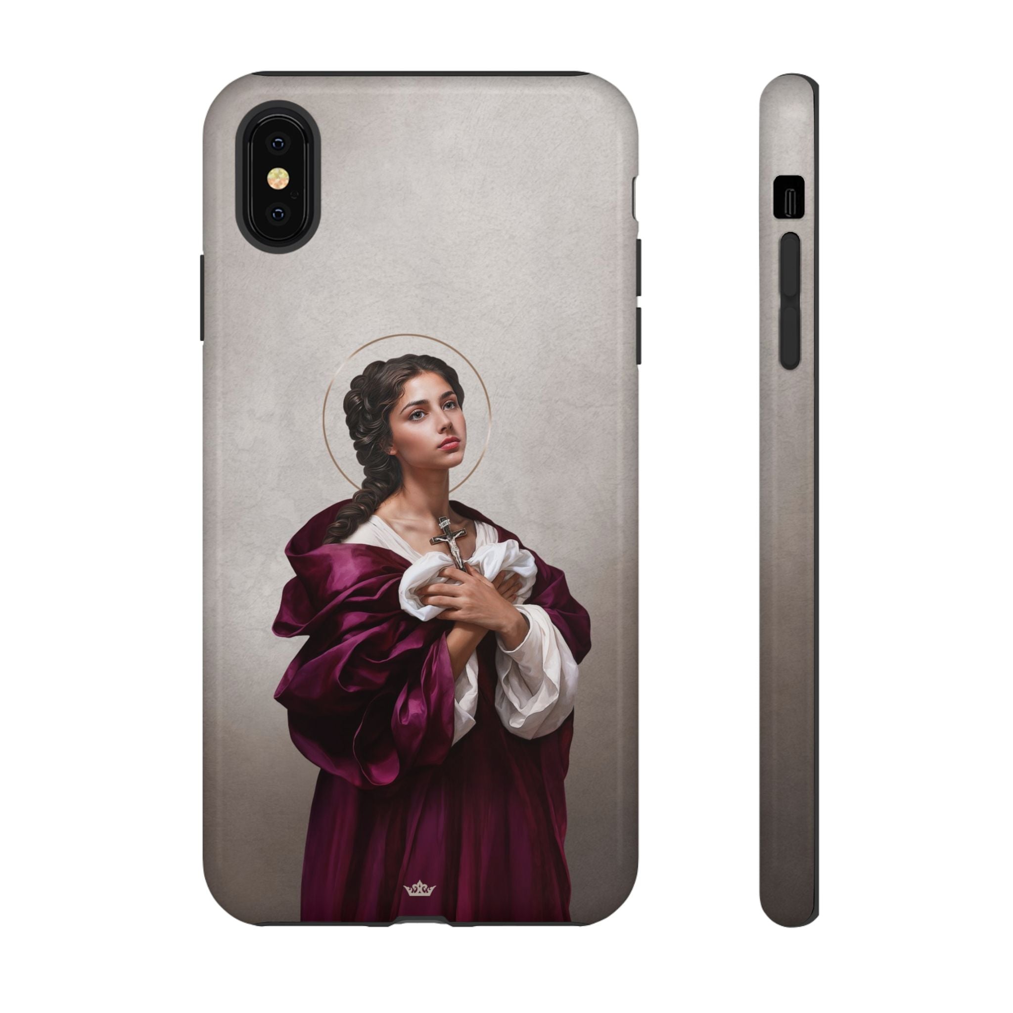 St. Agatha Hard Phone Case (Light)
