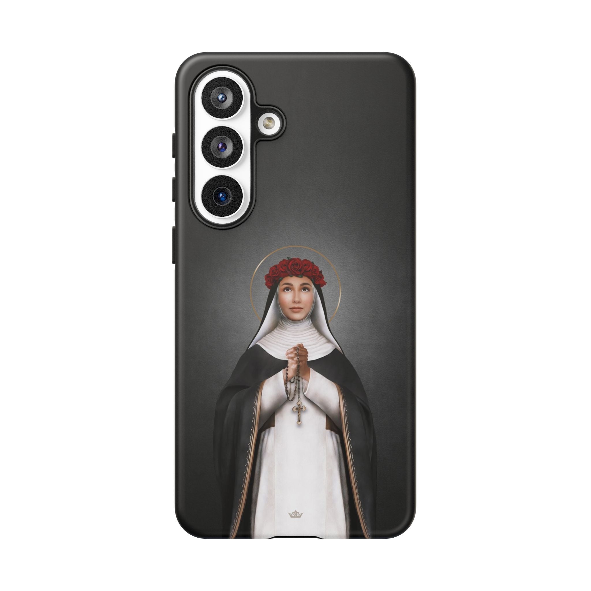 St. Rose of Lima Hard Phone Case (Dark)