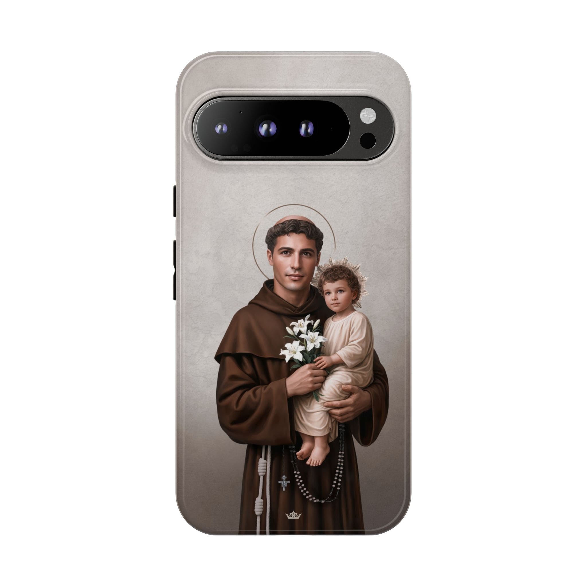 St. Anthony of Padua Hard Phone Case (Light) Copyright VENXARA