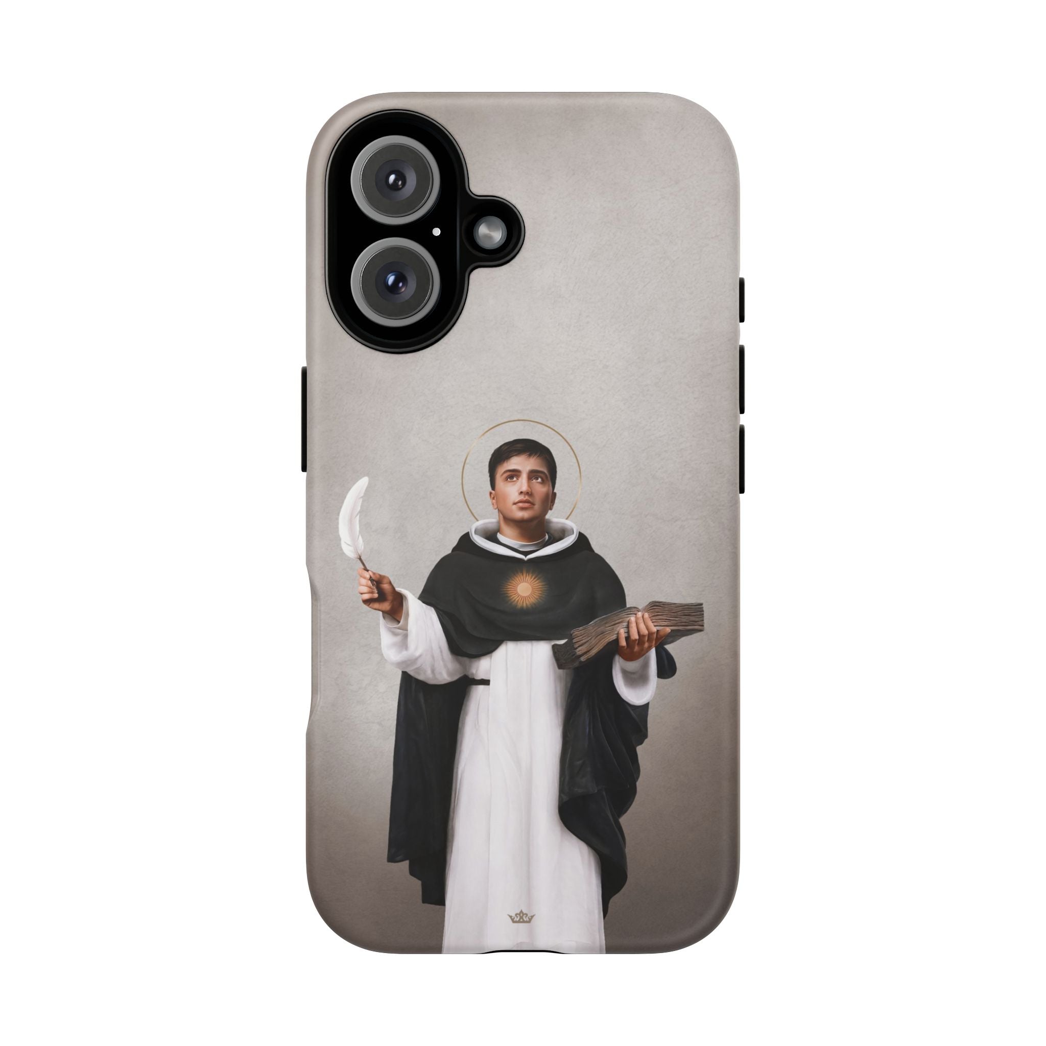 St. Thomas Aquinas Hard Phone Case (Light)