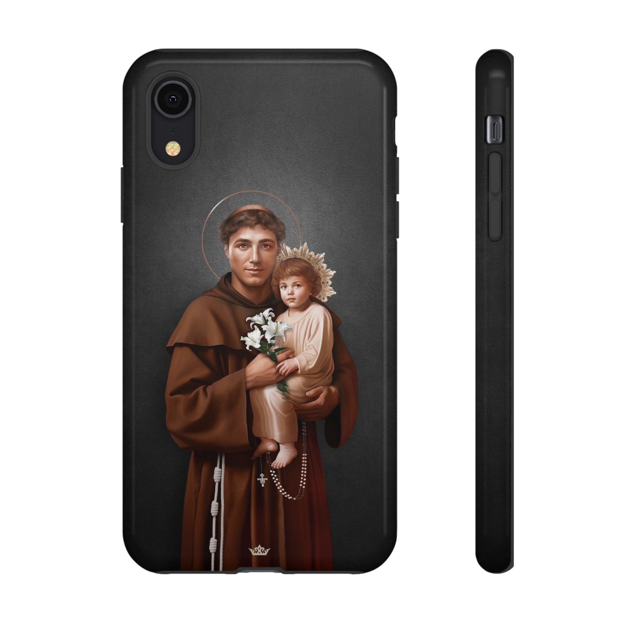 St. Anthony of Padua Hard Phone Case (Dark)