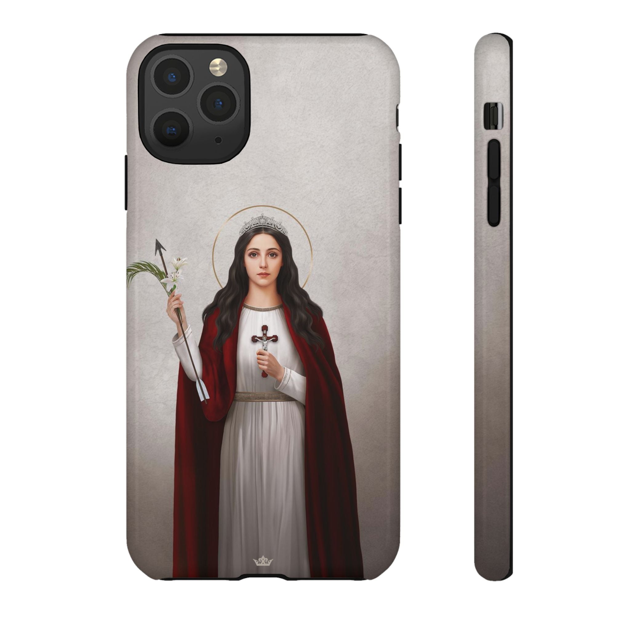 St. Philomena Hard Phone Case (Light)