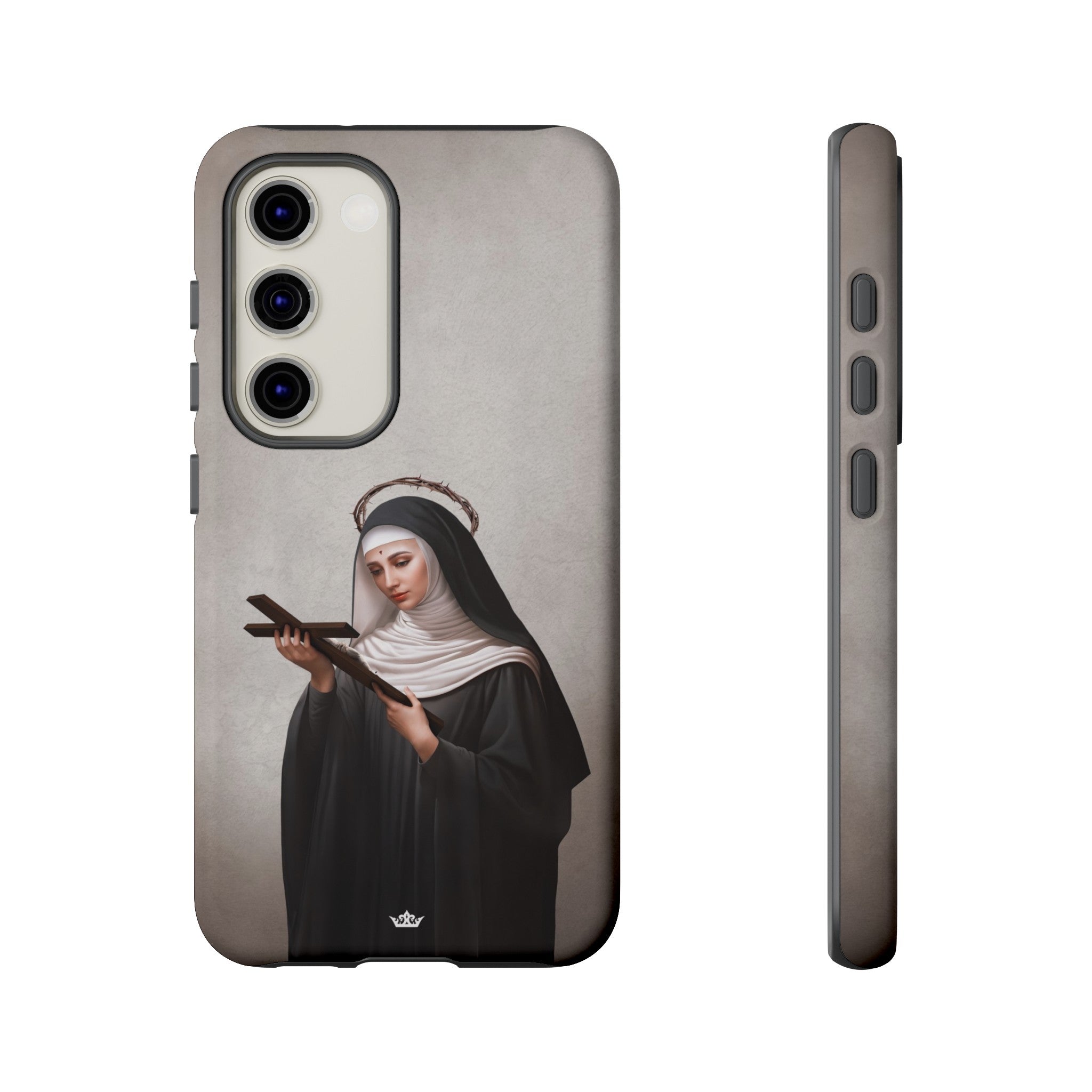 St. Rita of Cascia Hard Phone Case (Light)
