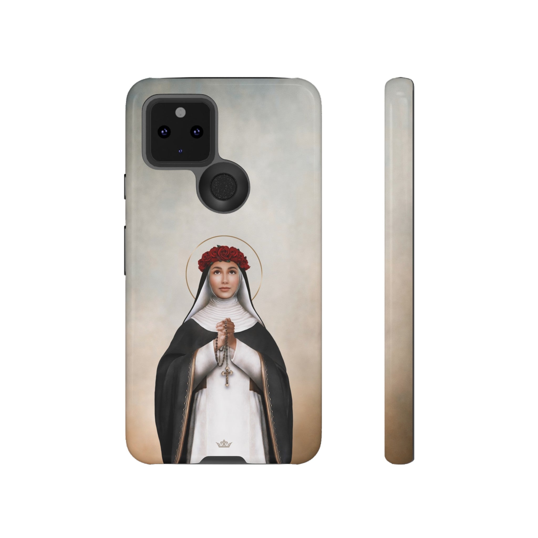 St. Rose of Lima Hard Phone Case (Light)