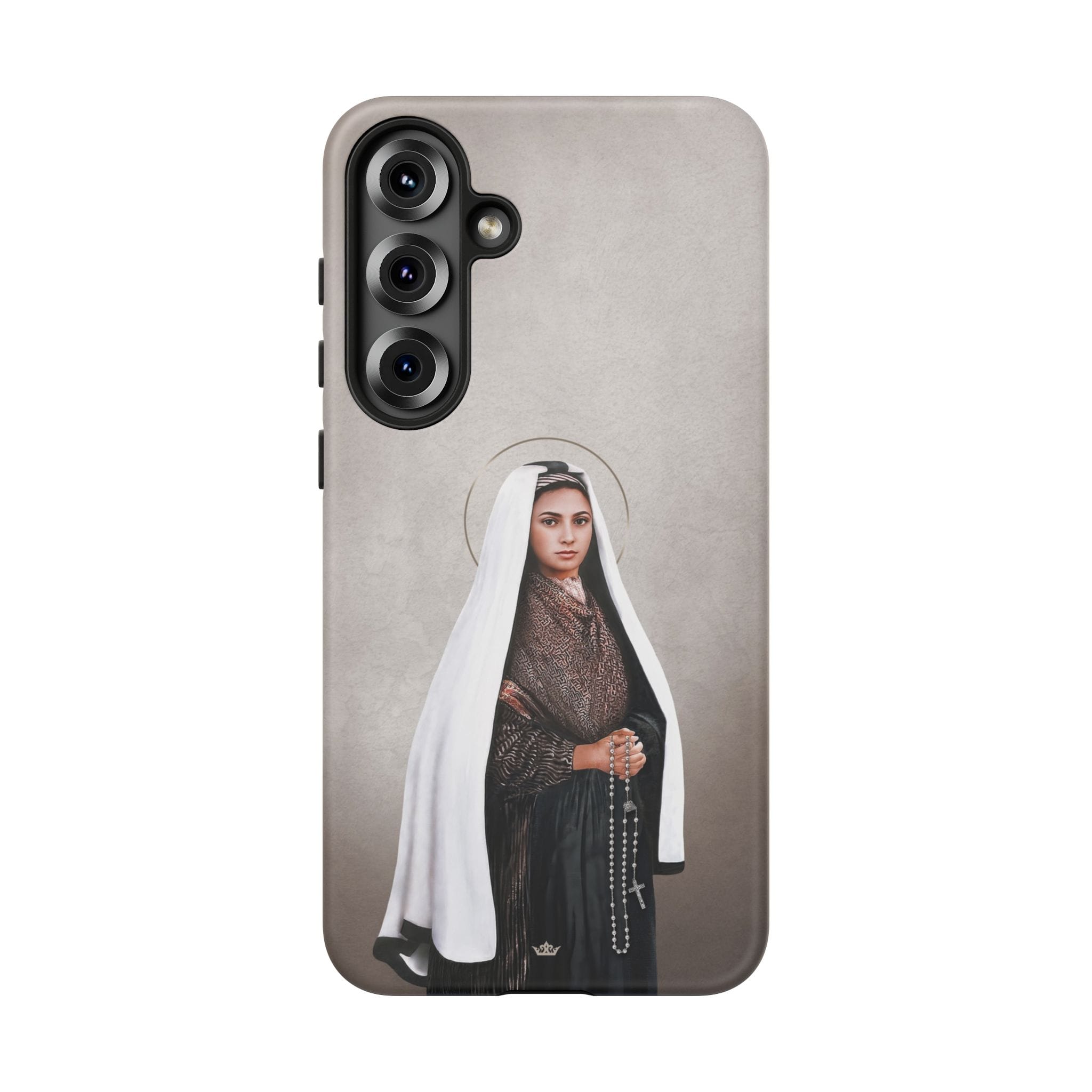 St. Bernadette Hard Phone Case (Light) Copyright VENXARA